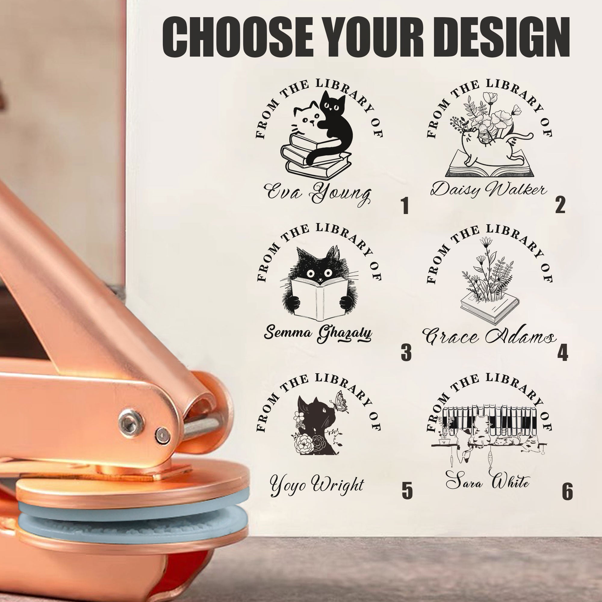 Custom Elegant Seal Embosser