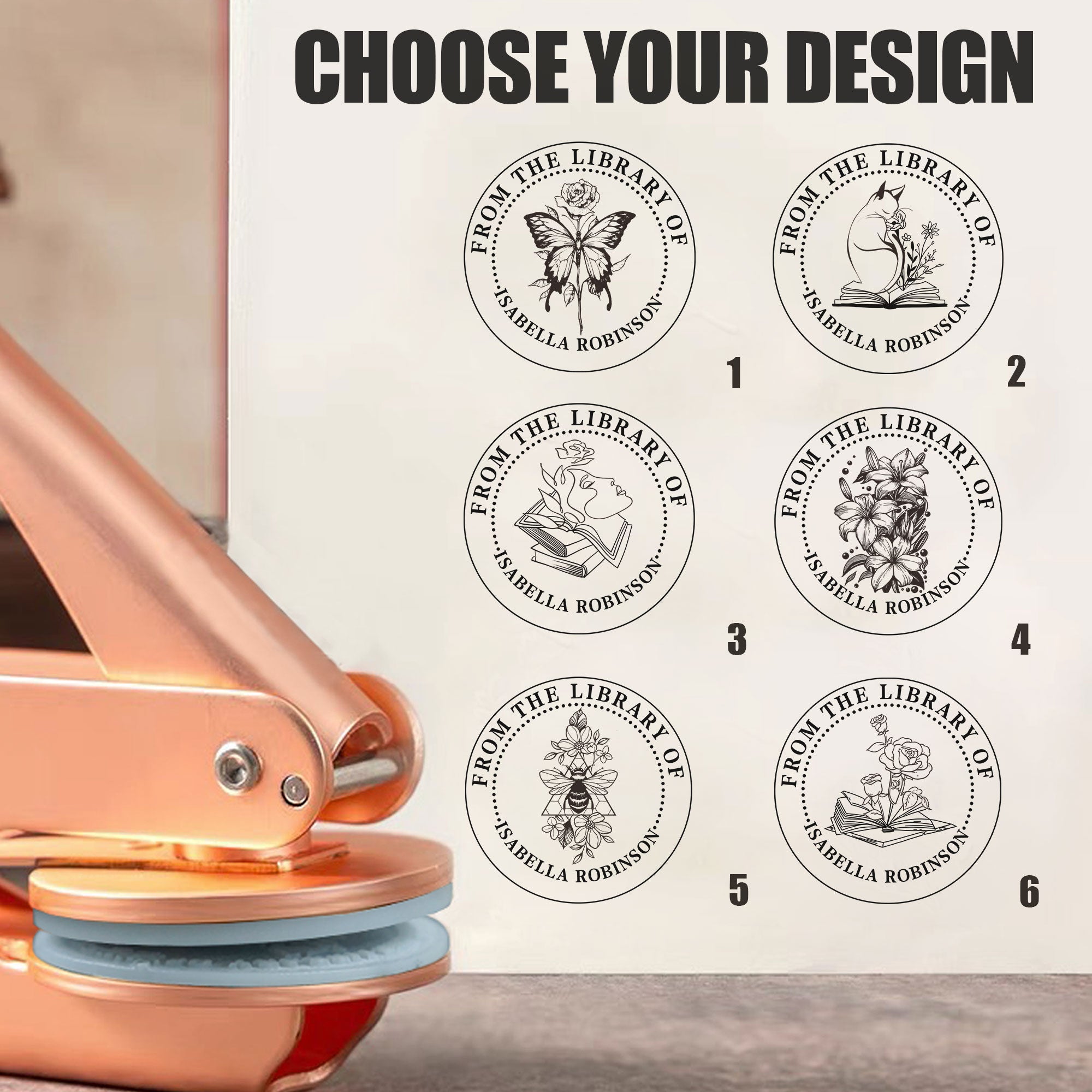 Custom Classic Book Embosser