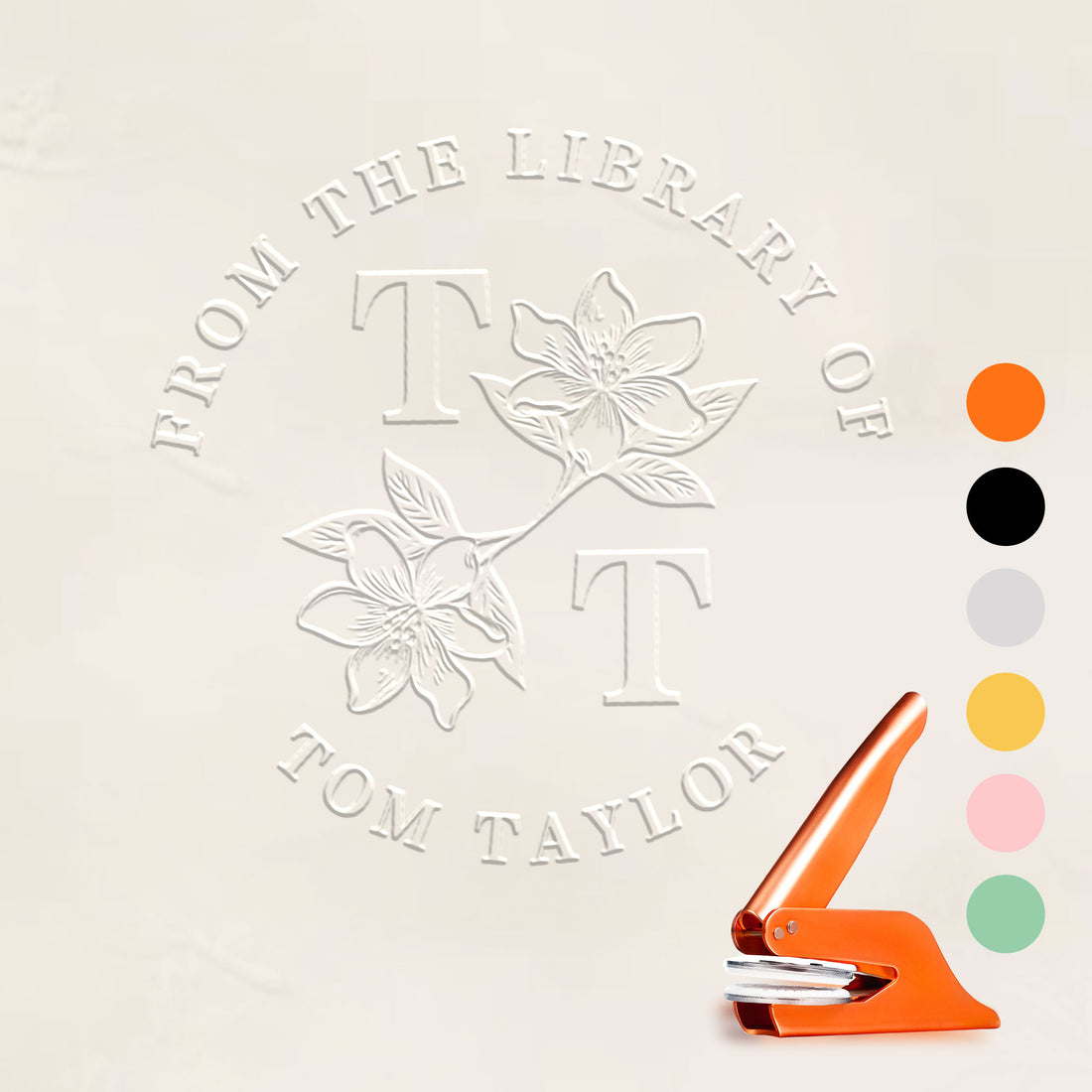 Custom Literary Art Embosser