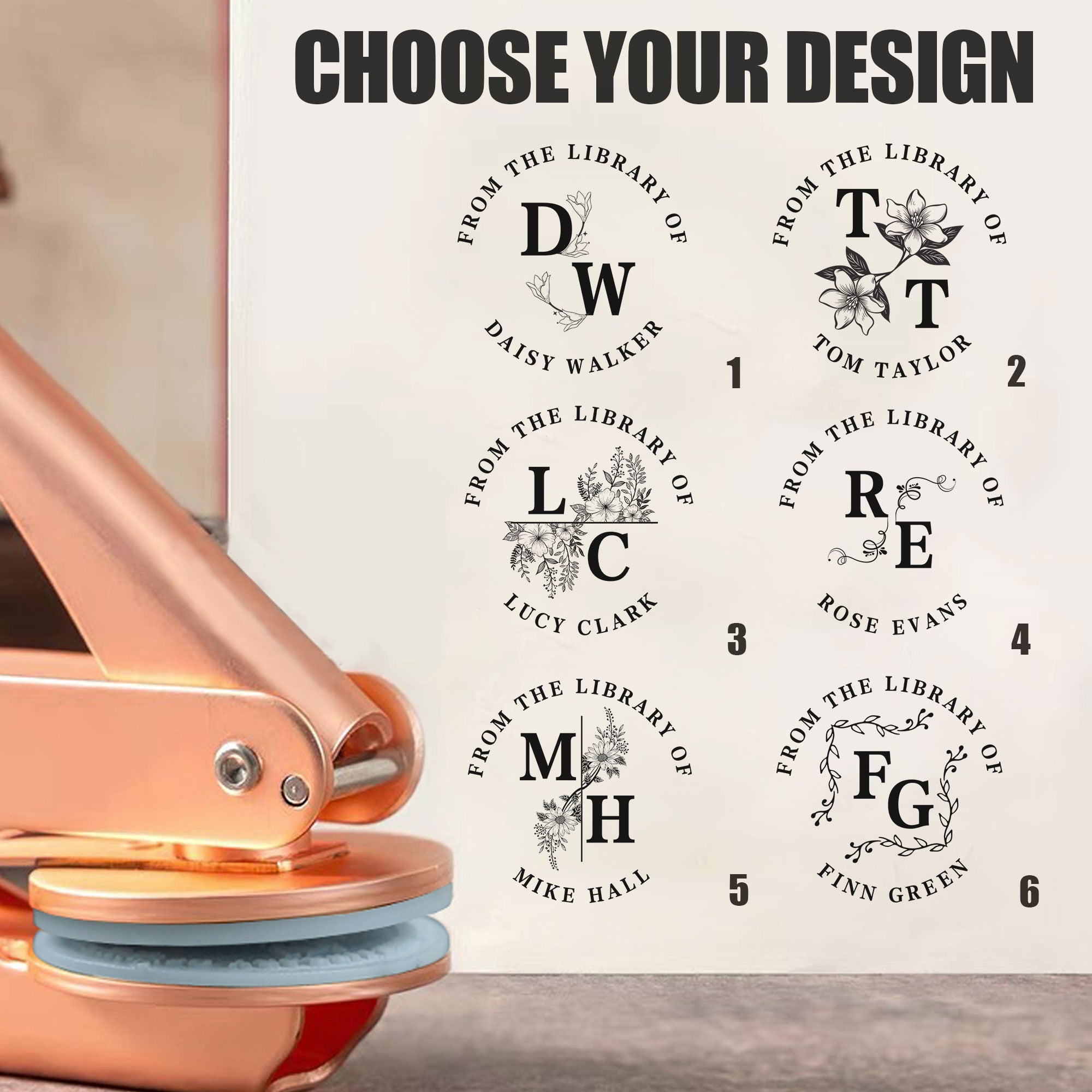 Custom Literary Art Embosser