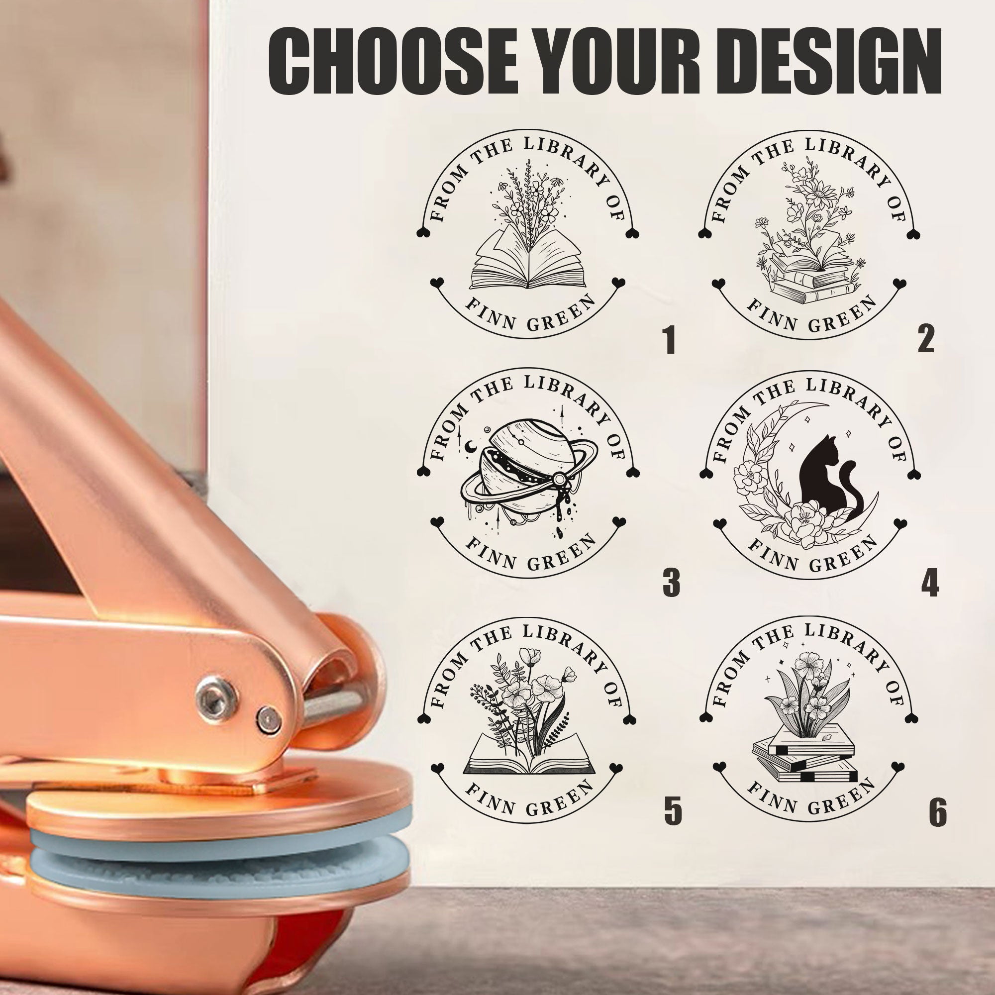 Custom Handmade Paper Embosser