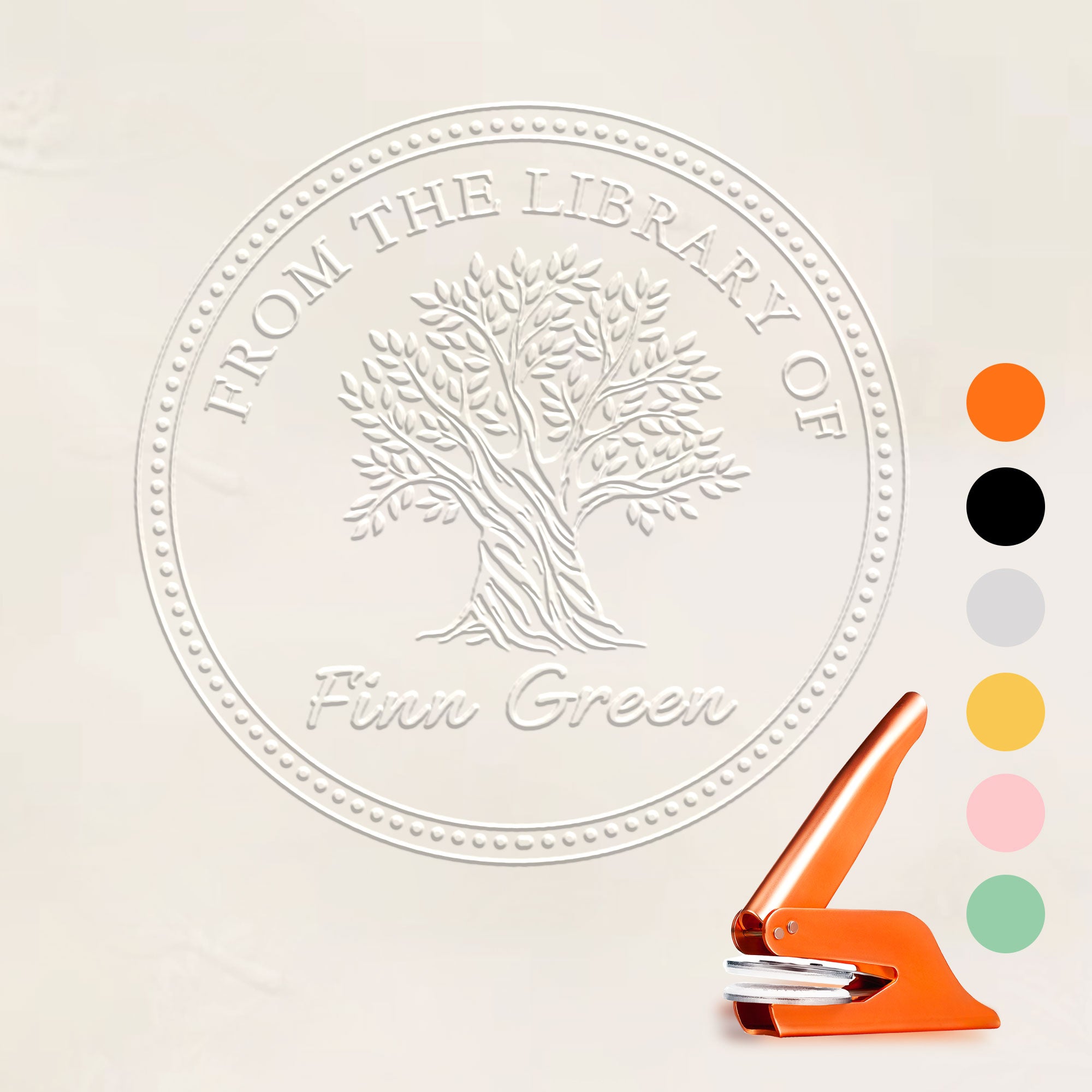 Custom Retro Keepsake Embosser