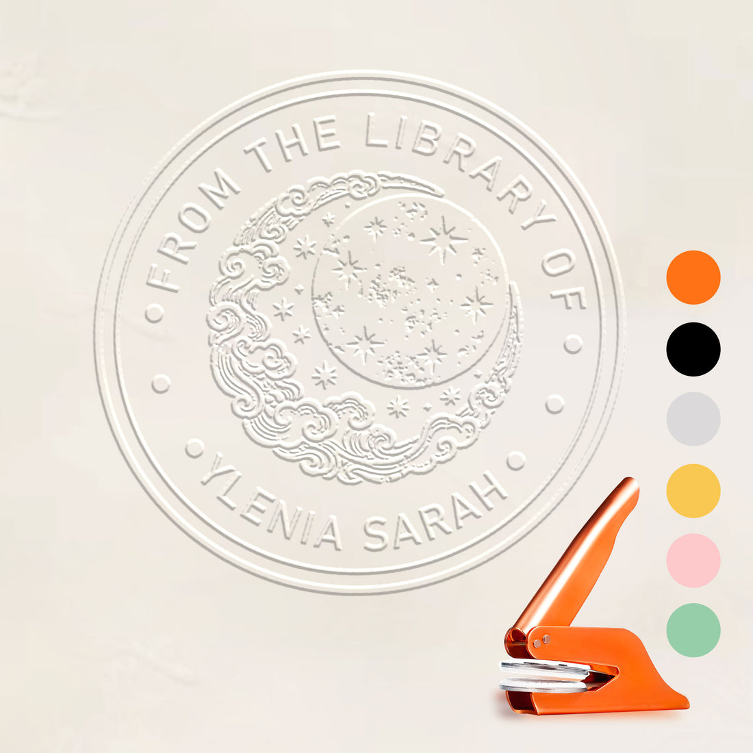 Custom Art Lover Embosser
