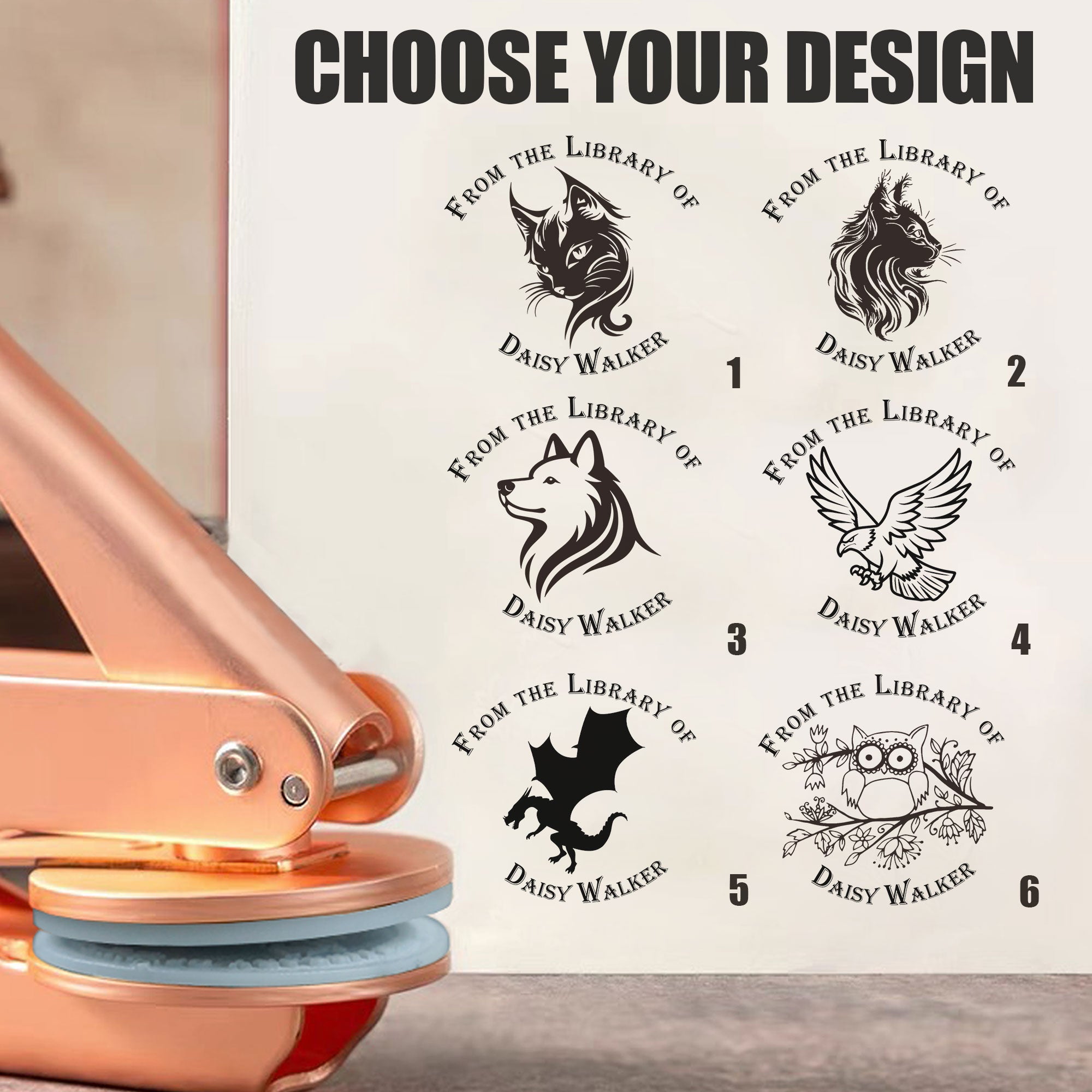 Custom Metal Seal Embosser