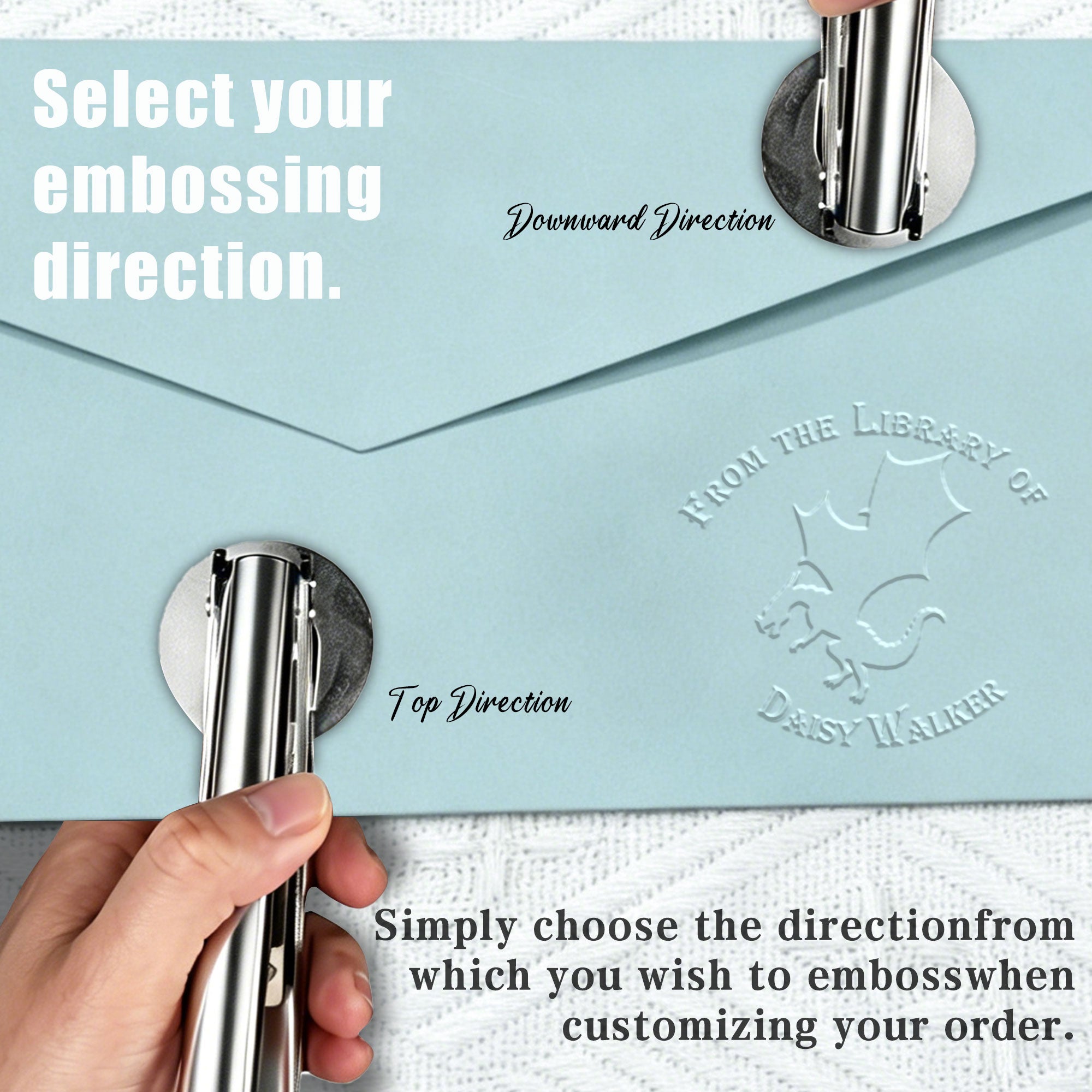 Custom Metal Seal Embosser