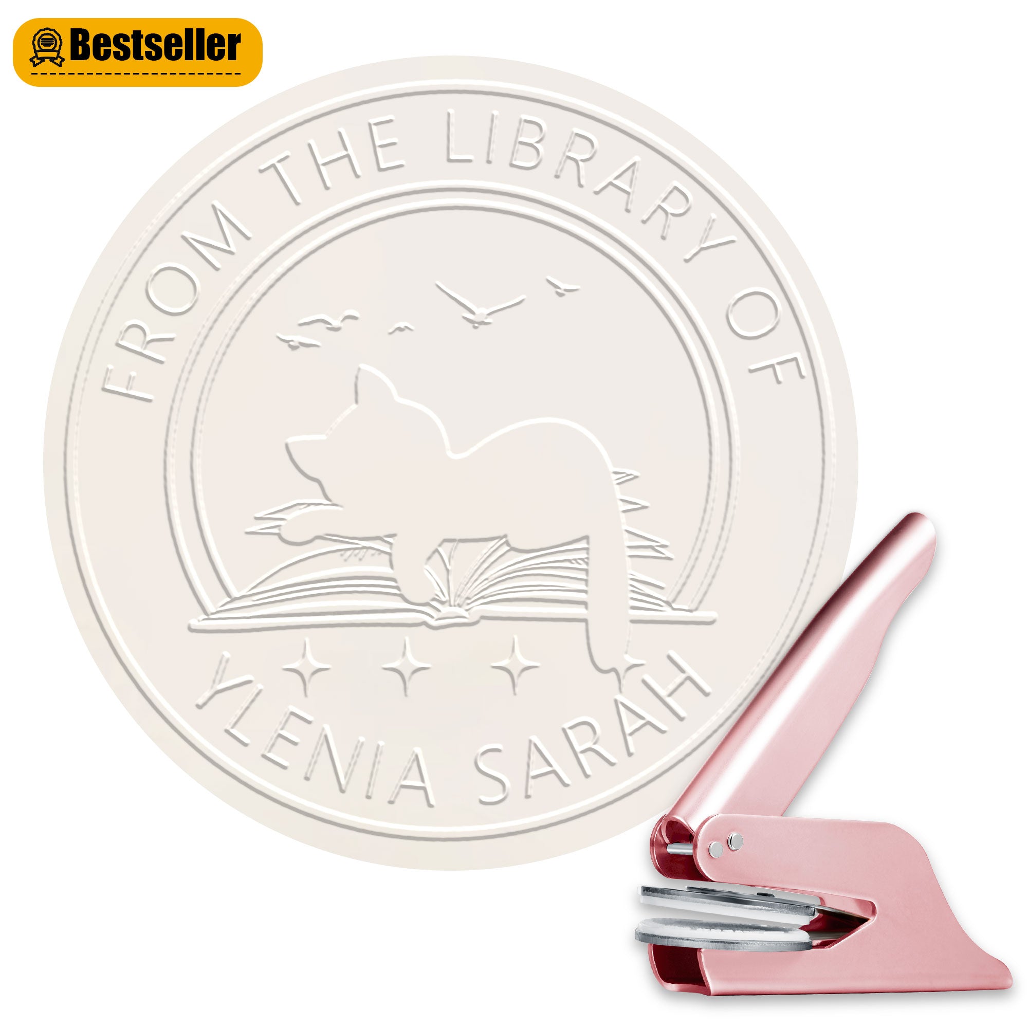 Custom Library Book Embosser