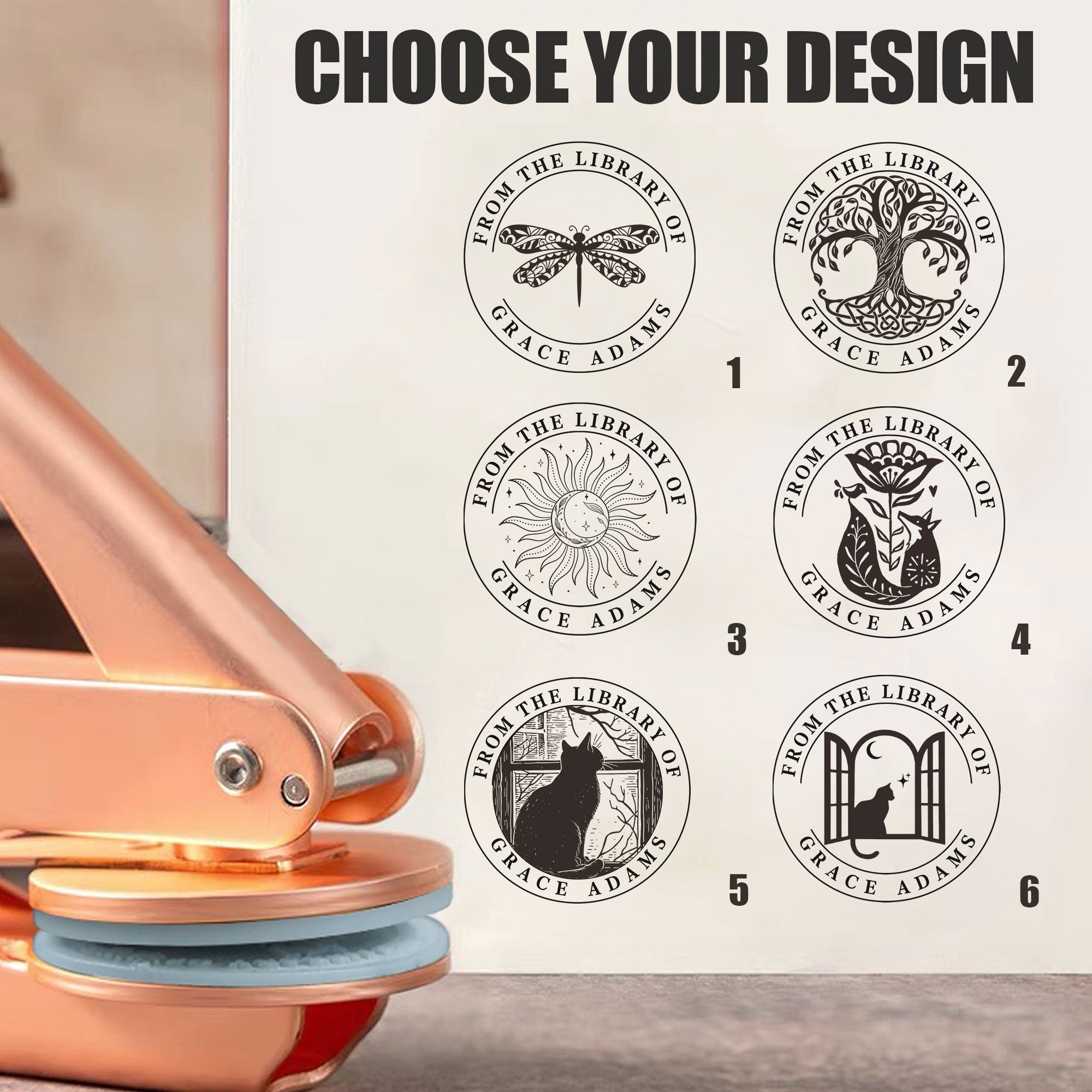Custom Personalized Embosser
