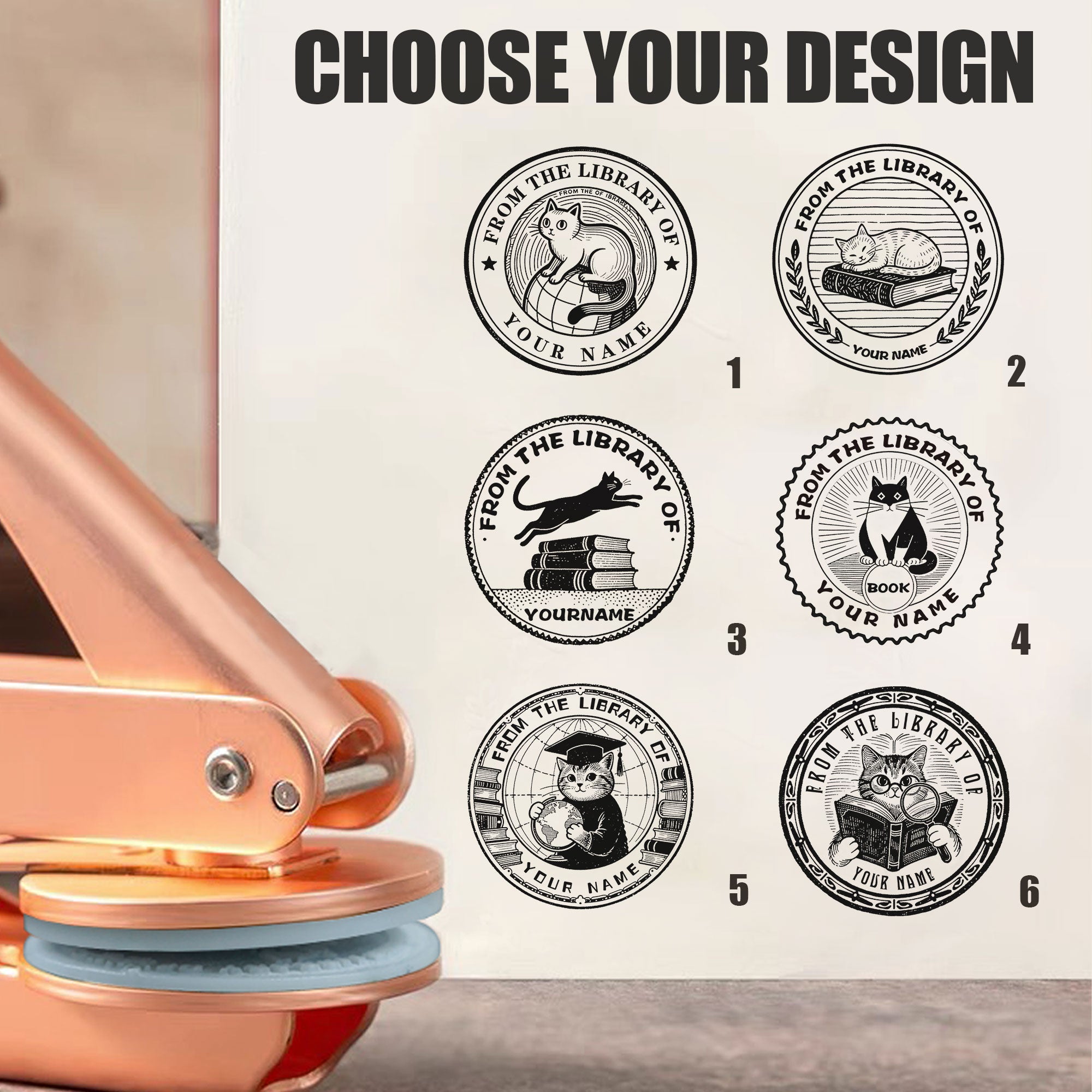 Custom metal embossing machine