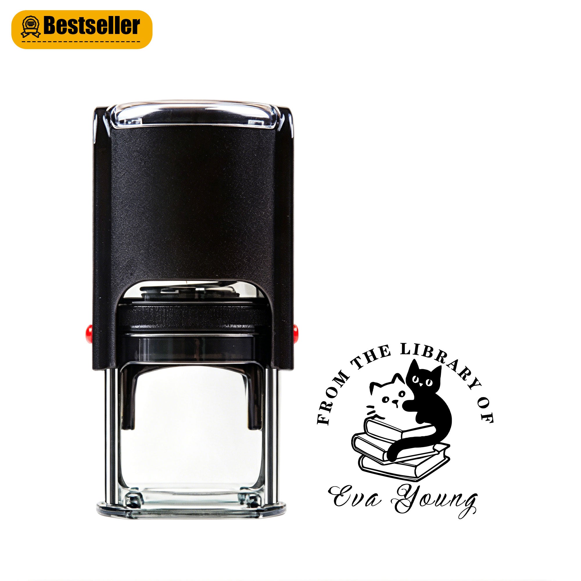 Round Self‑inking Stamp
