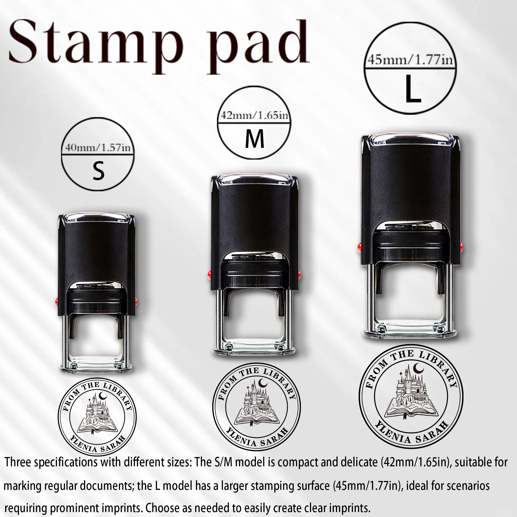 Customized Self‑inking Stamp