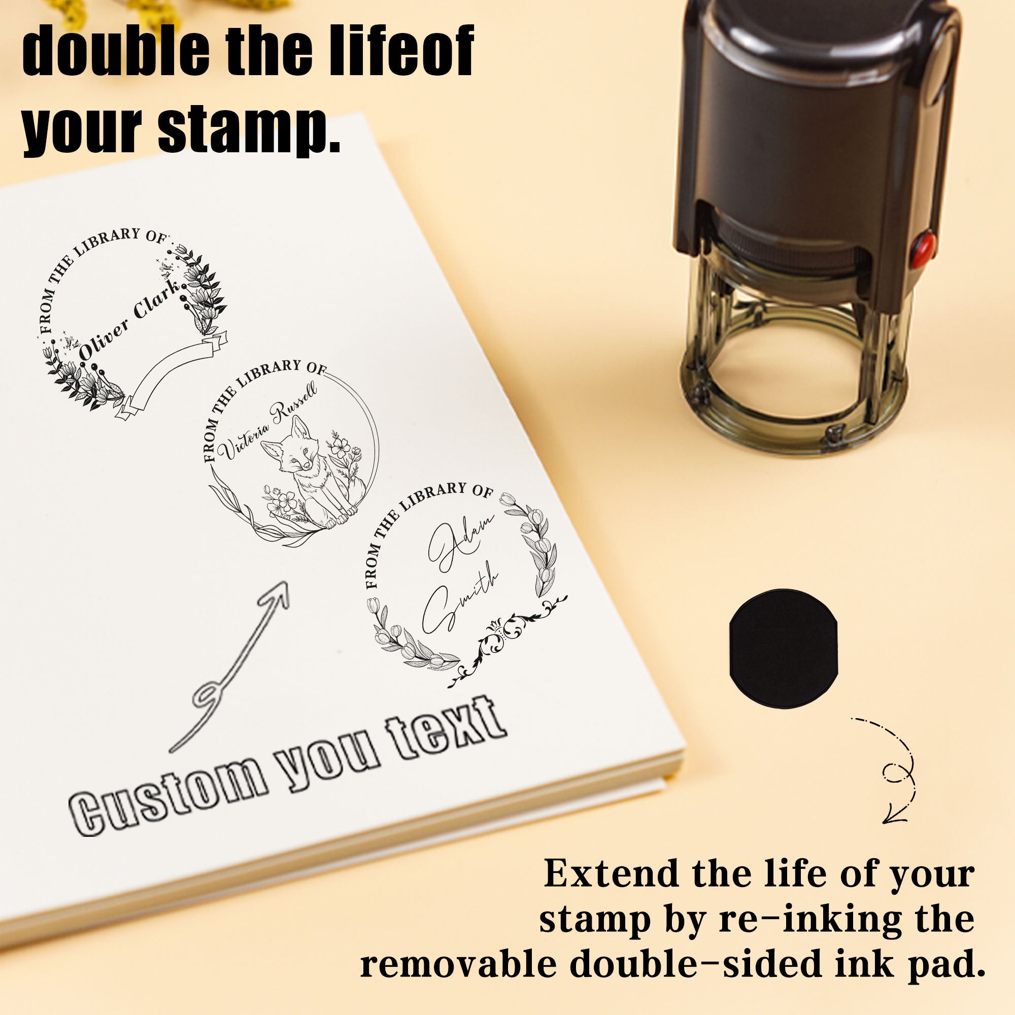 Party Self‑inking Stamp
