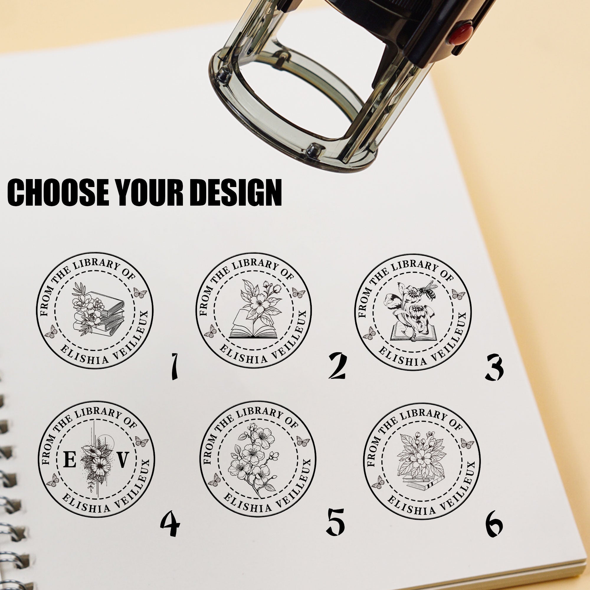 Gift Wrap Self‑inking Stamp