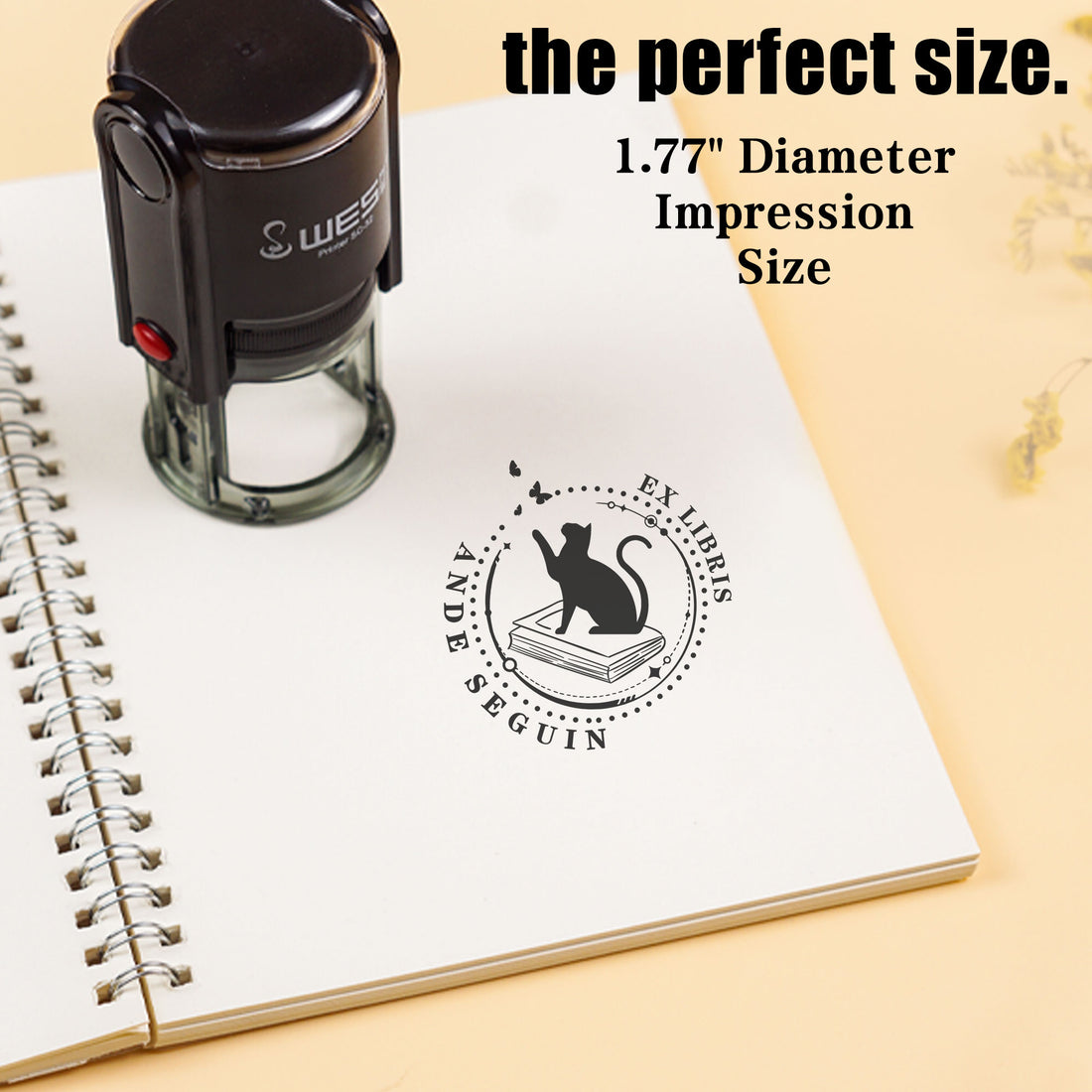 Label Self‑inking Stamp