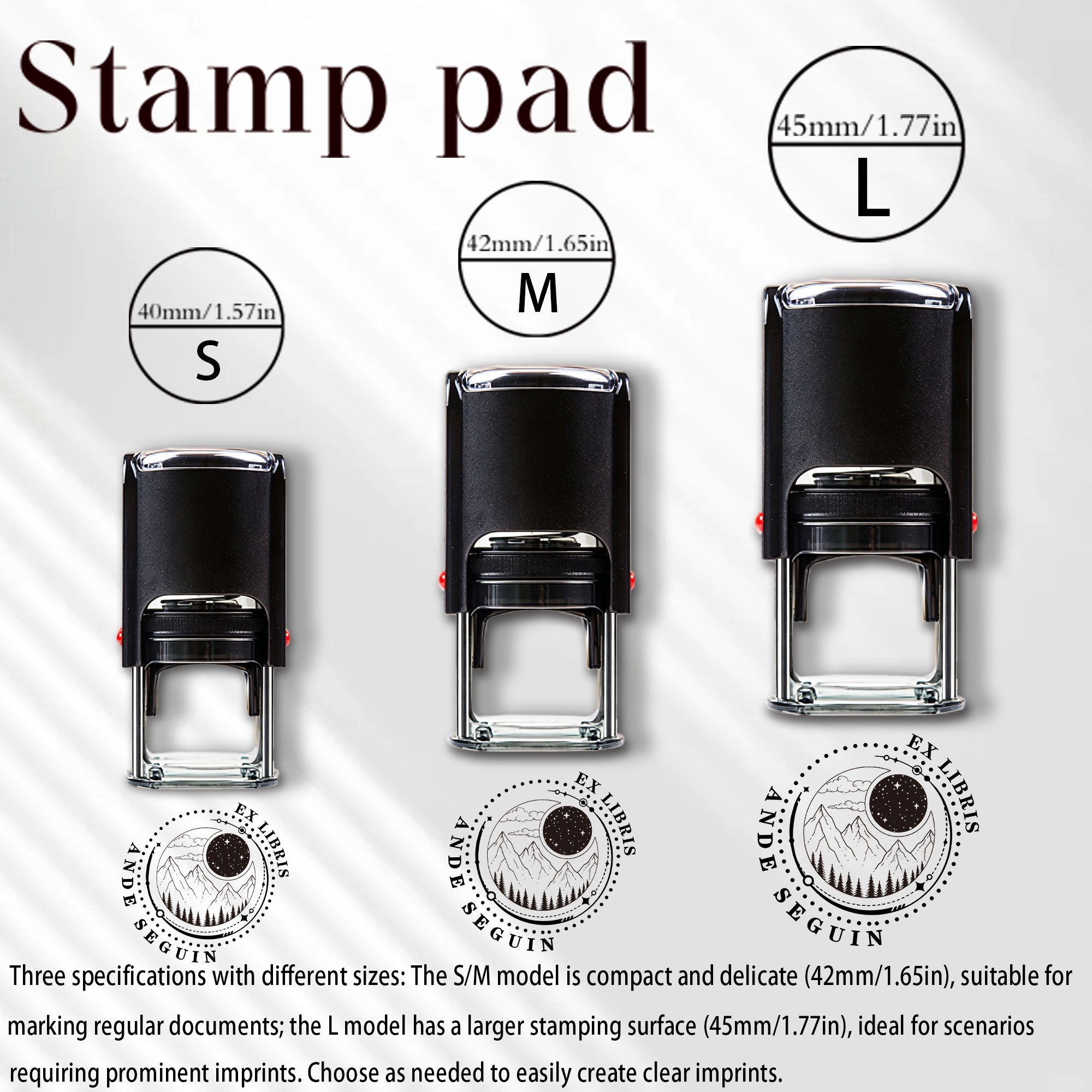 Label Self‑inking Stamp