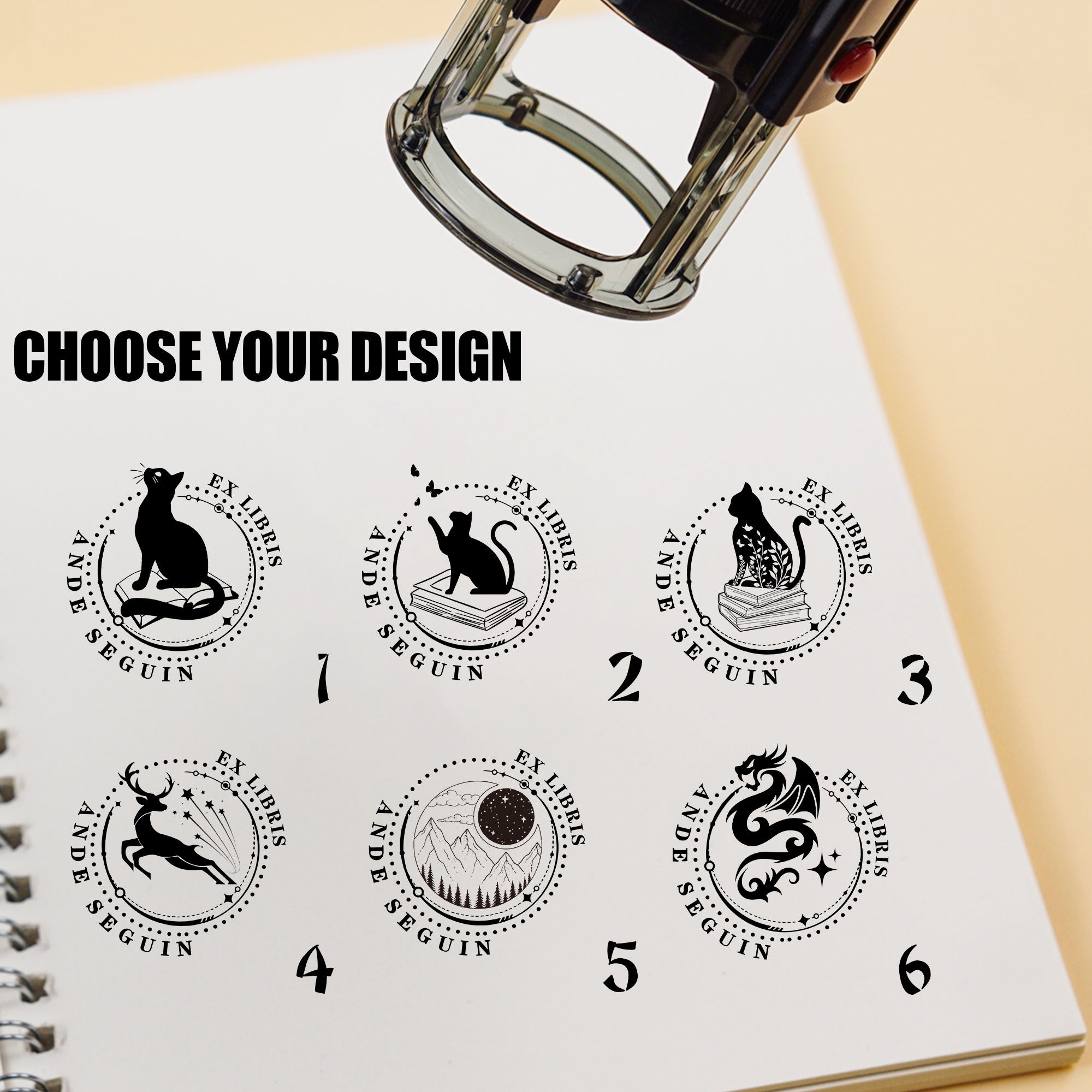 Label Self‑inking Stamp