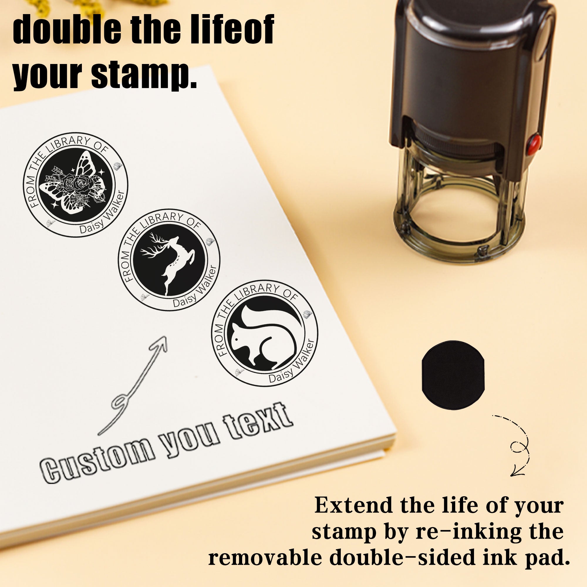 Office Self‑inking Stamp