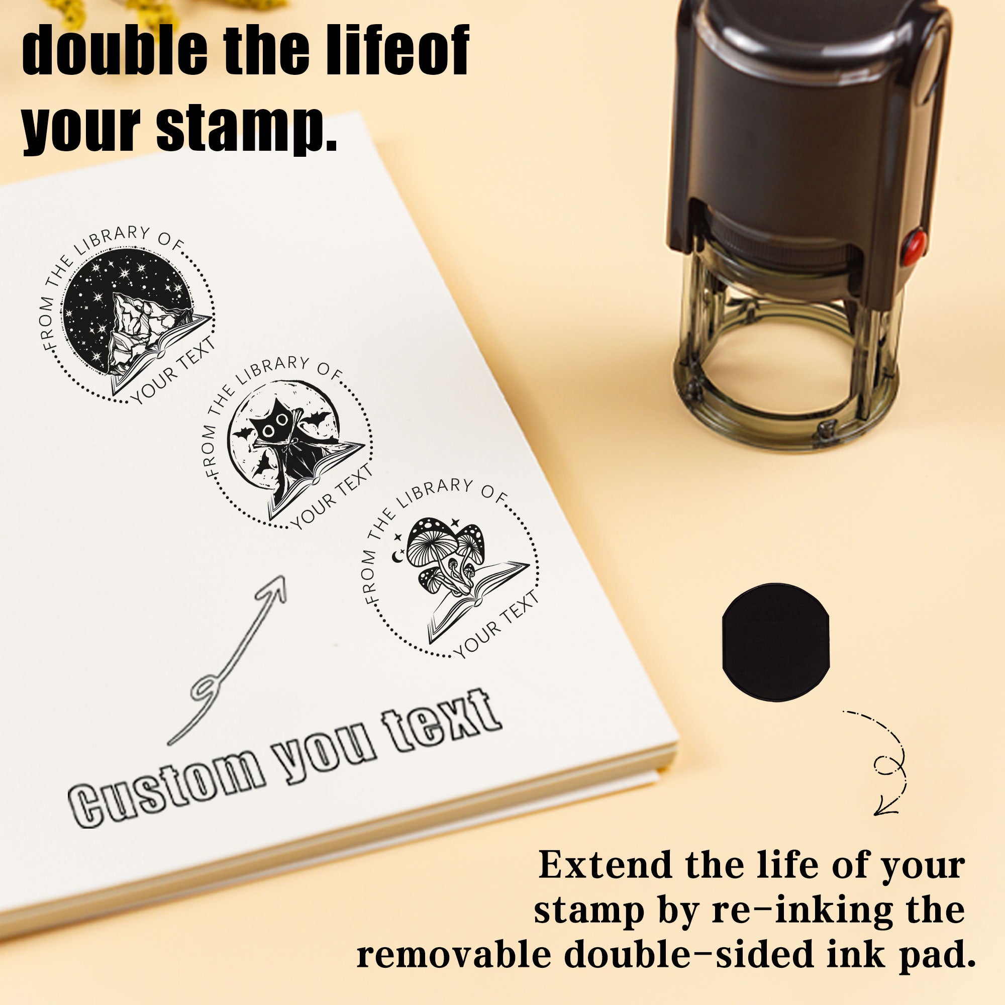 Envelope Self‑inking Stamp