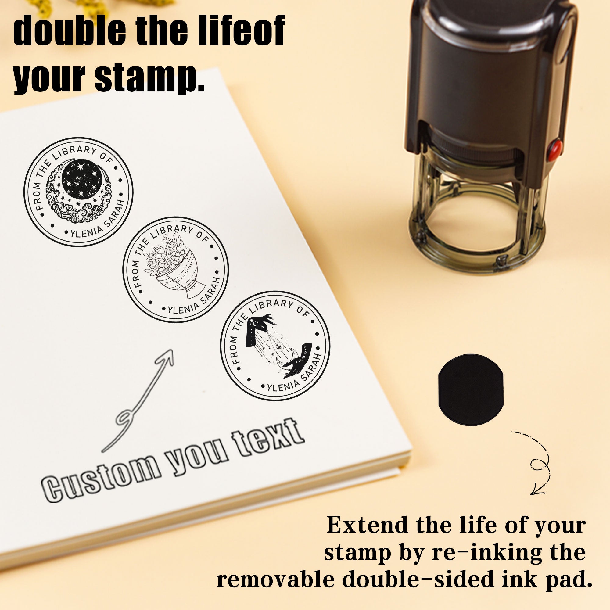 Memory Self‑inking Stamp