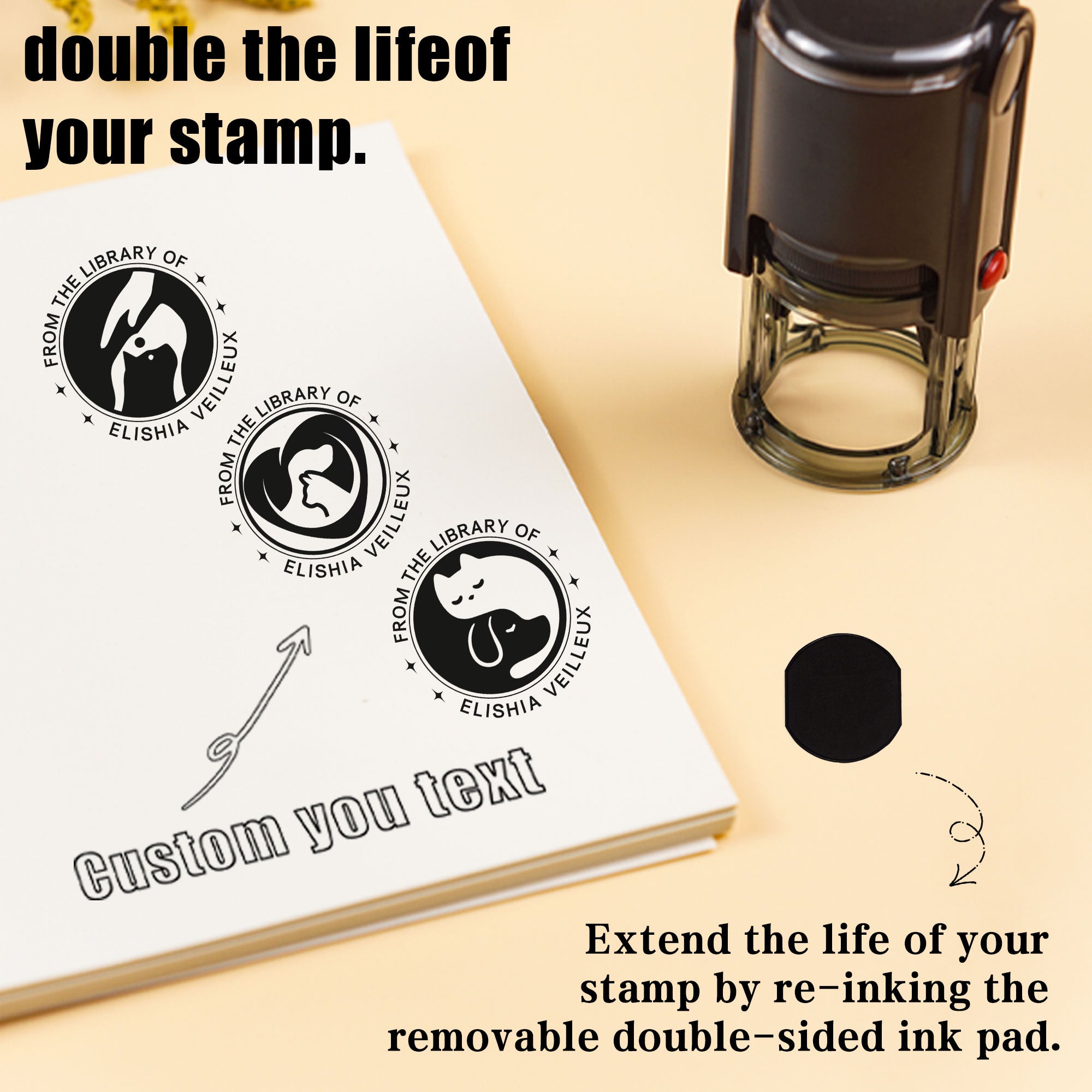 Keepsake Self‑inking Stamp