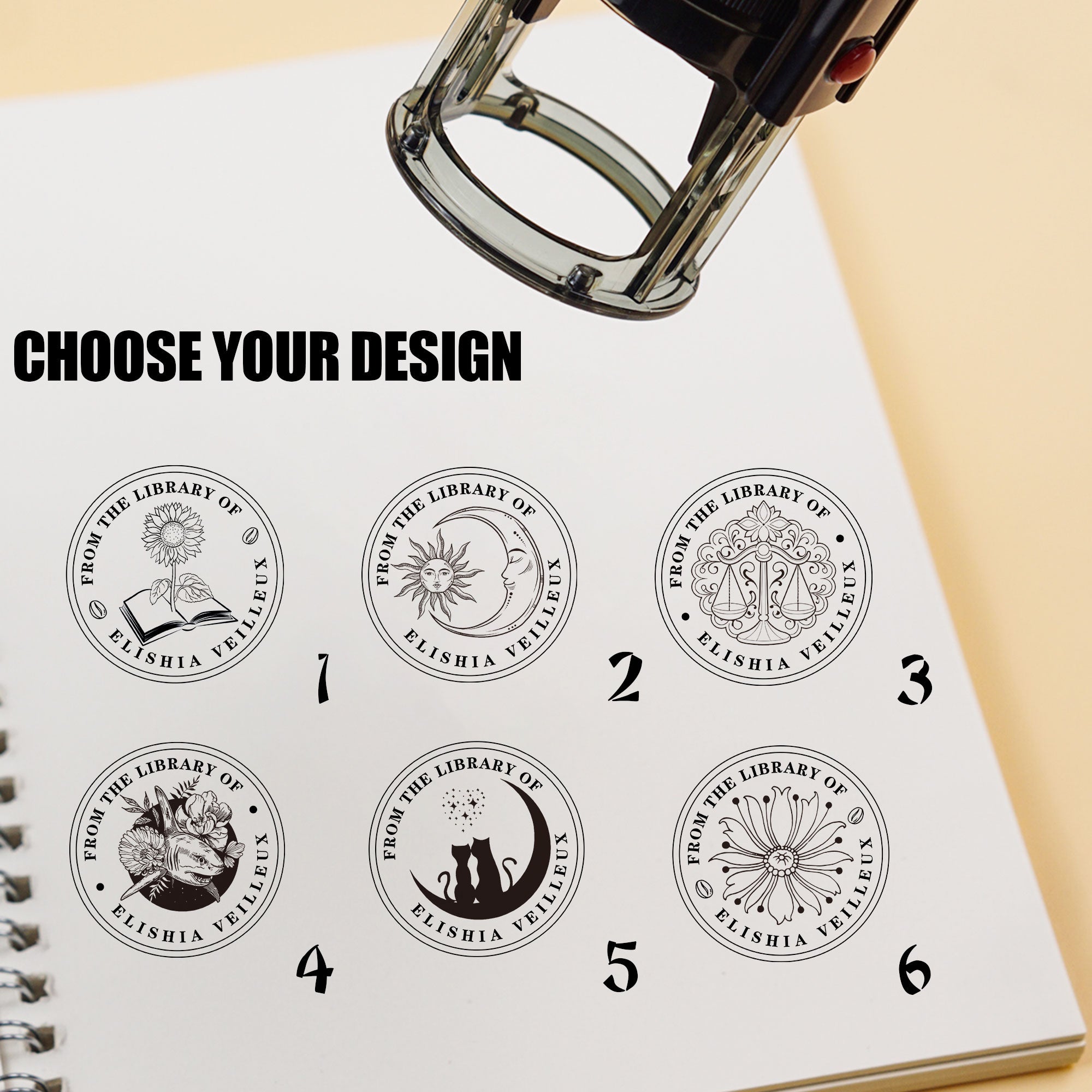 DIY Craft Self‑inking Stamp