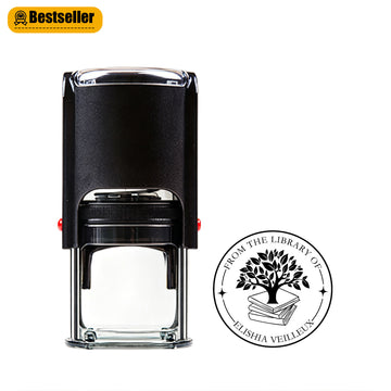 Nature Book Self‑inking Stamp
