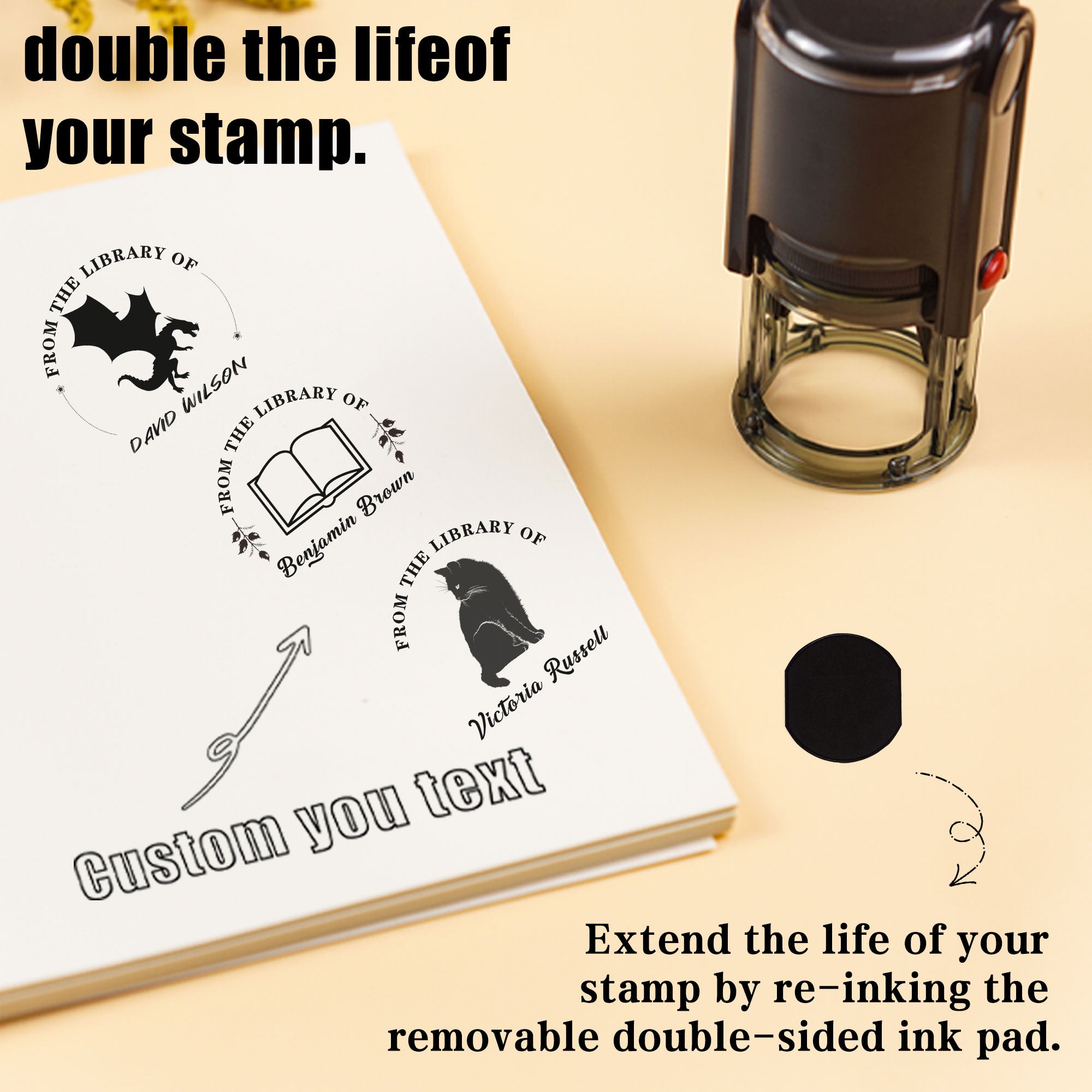 School Self‑inking Stamp