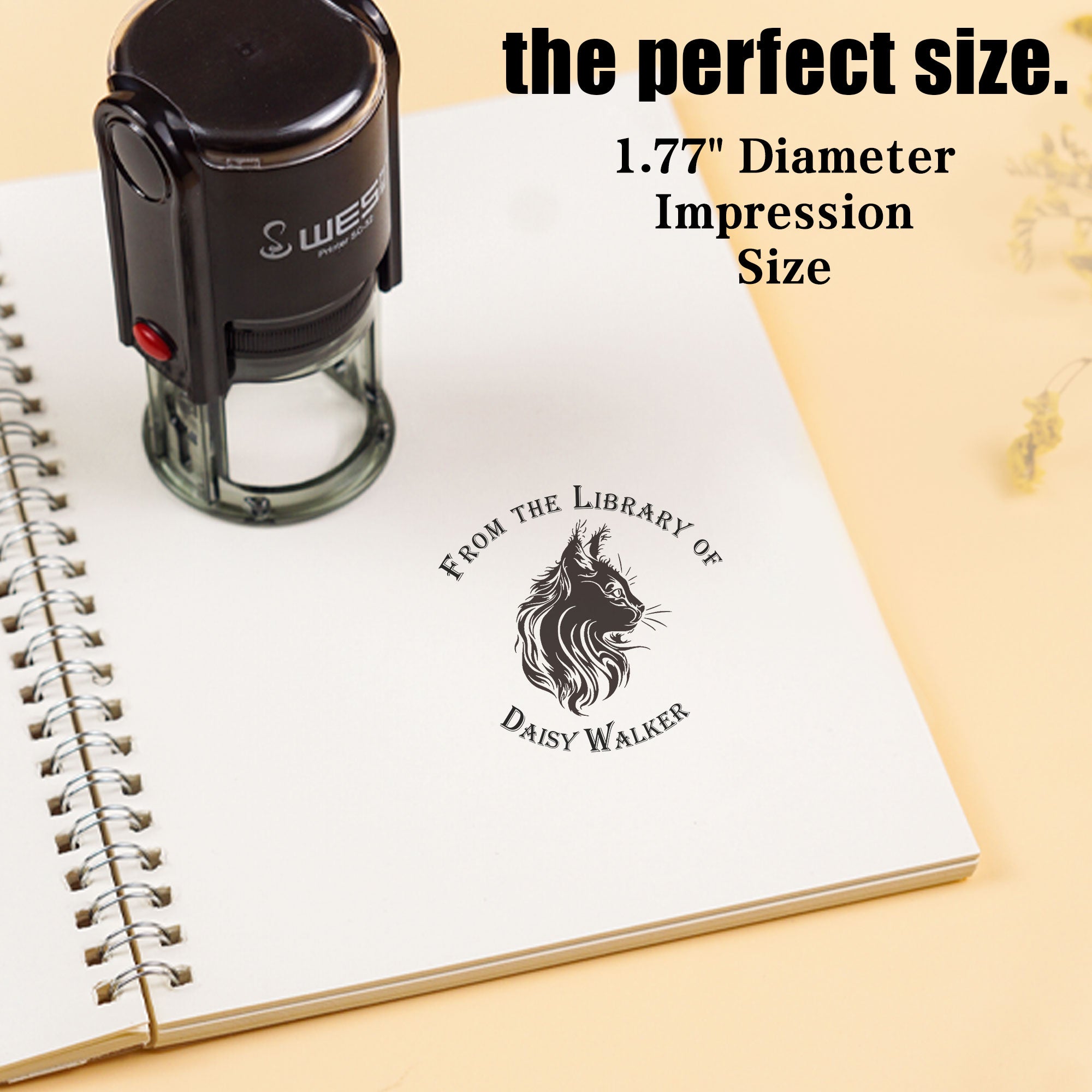 Author Self‑inking Stamp
