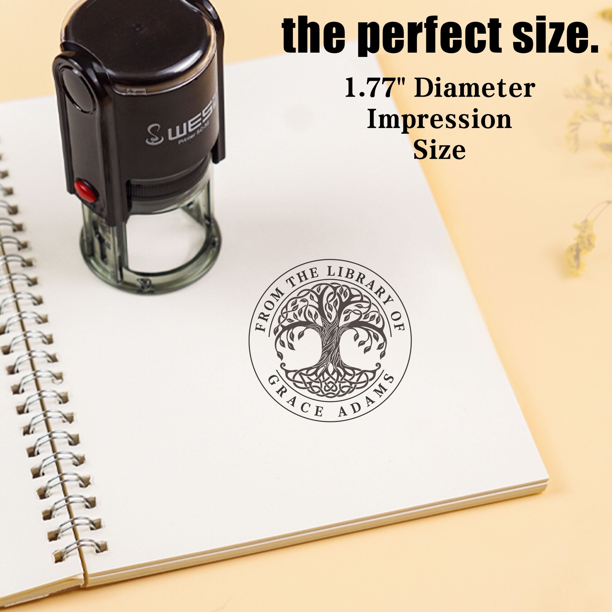 Private Library Self‑inking Stamp