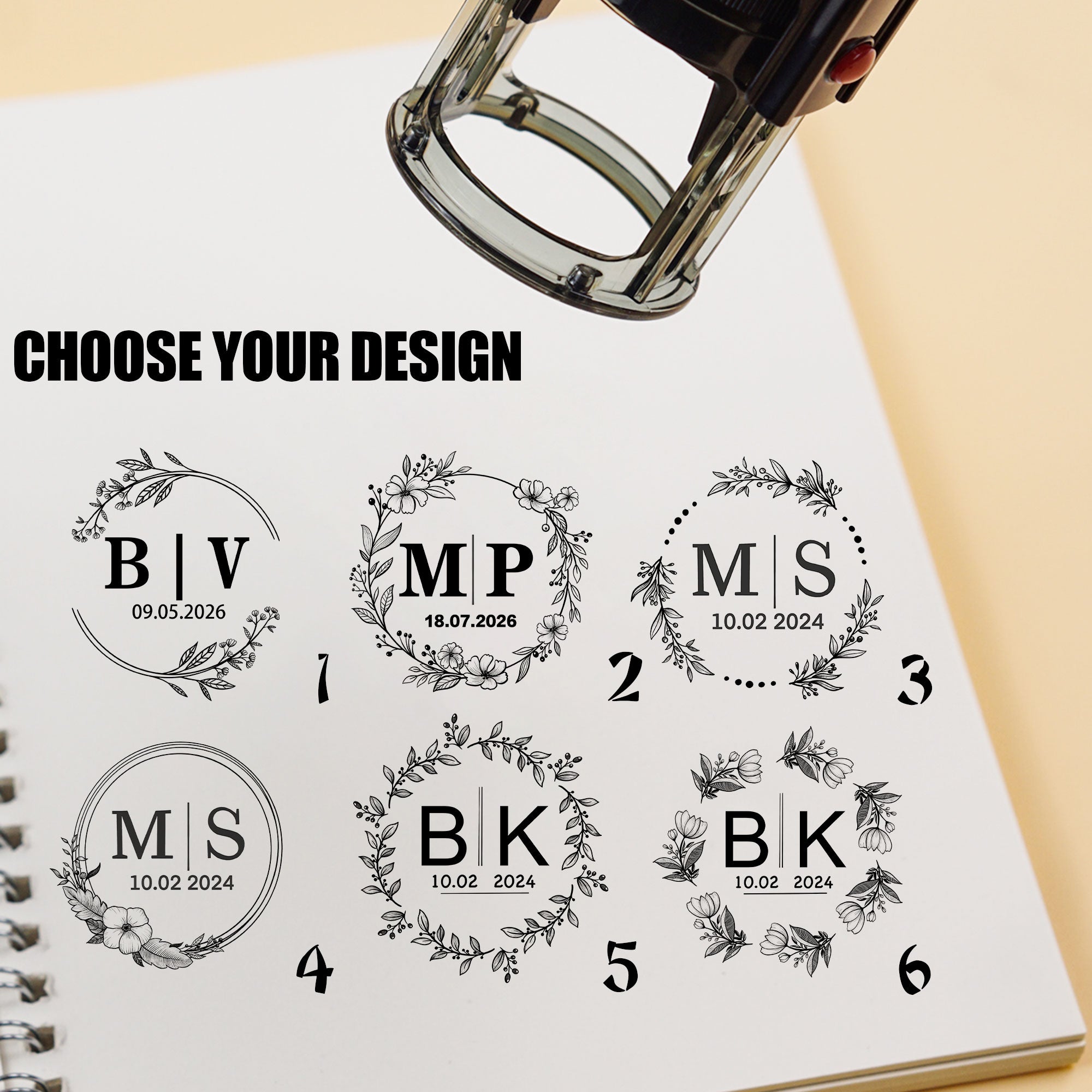 Favor Self‑inking Stamp