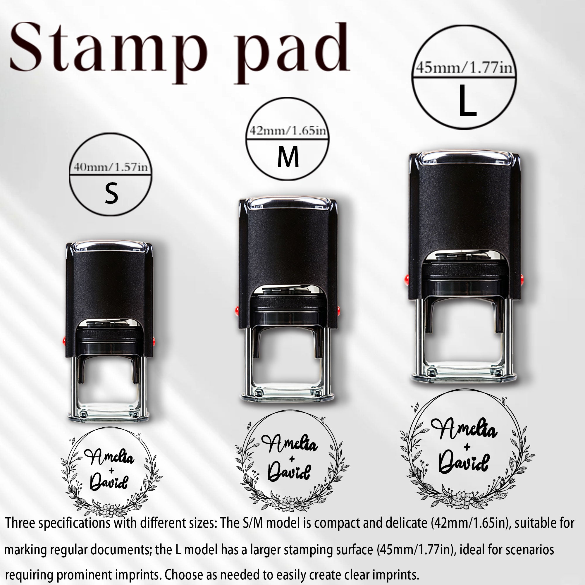 Invitation Self‑inking Stamp