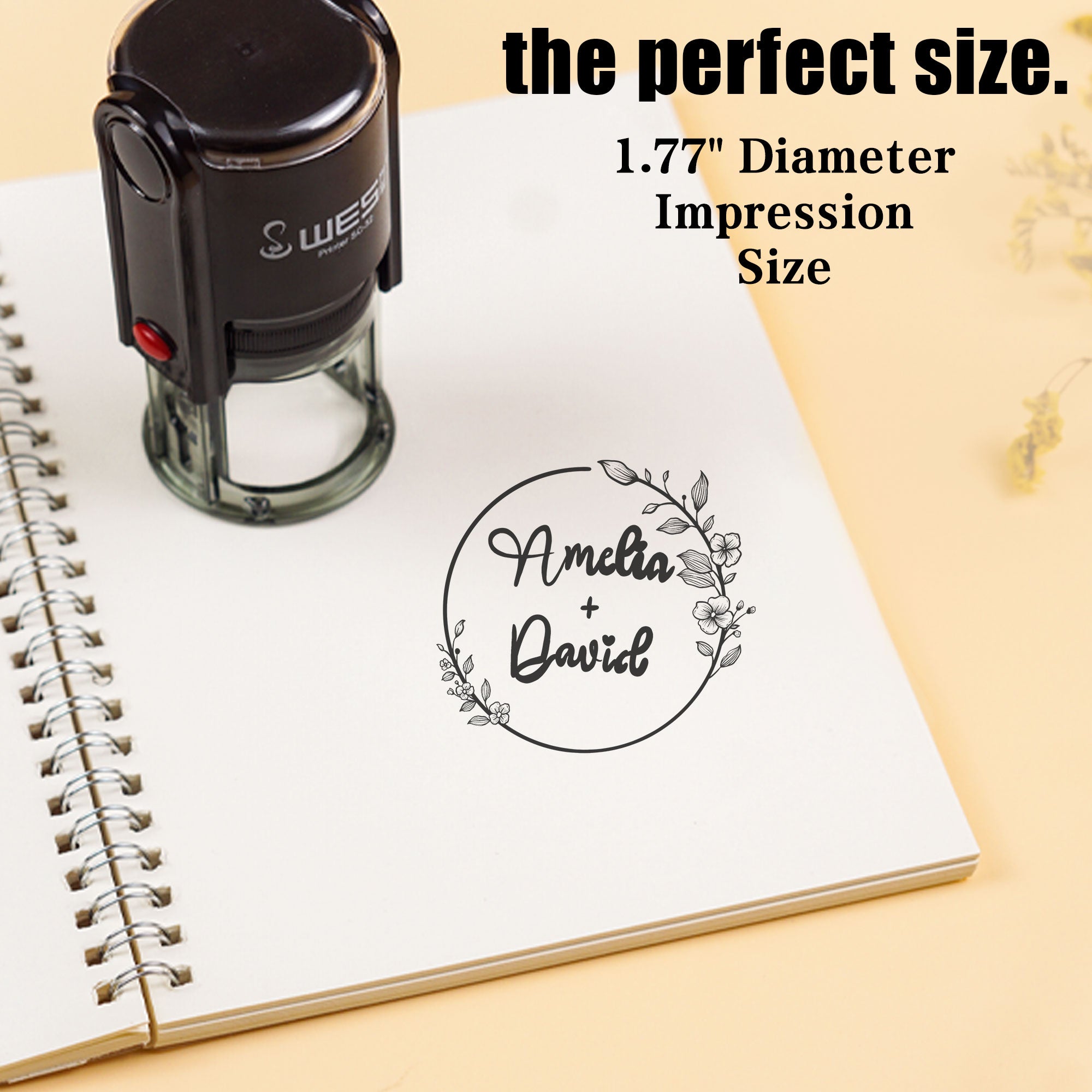 Unique Self‑inking Stamp