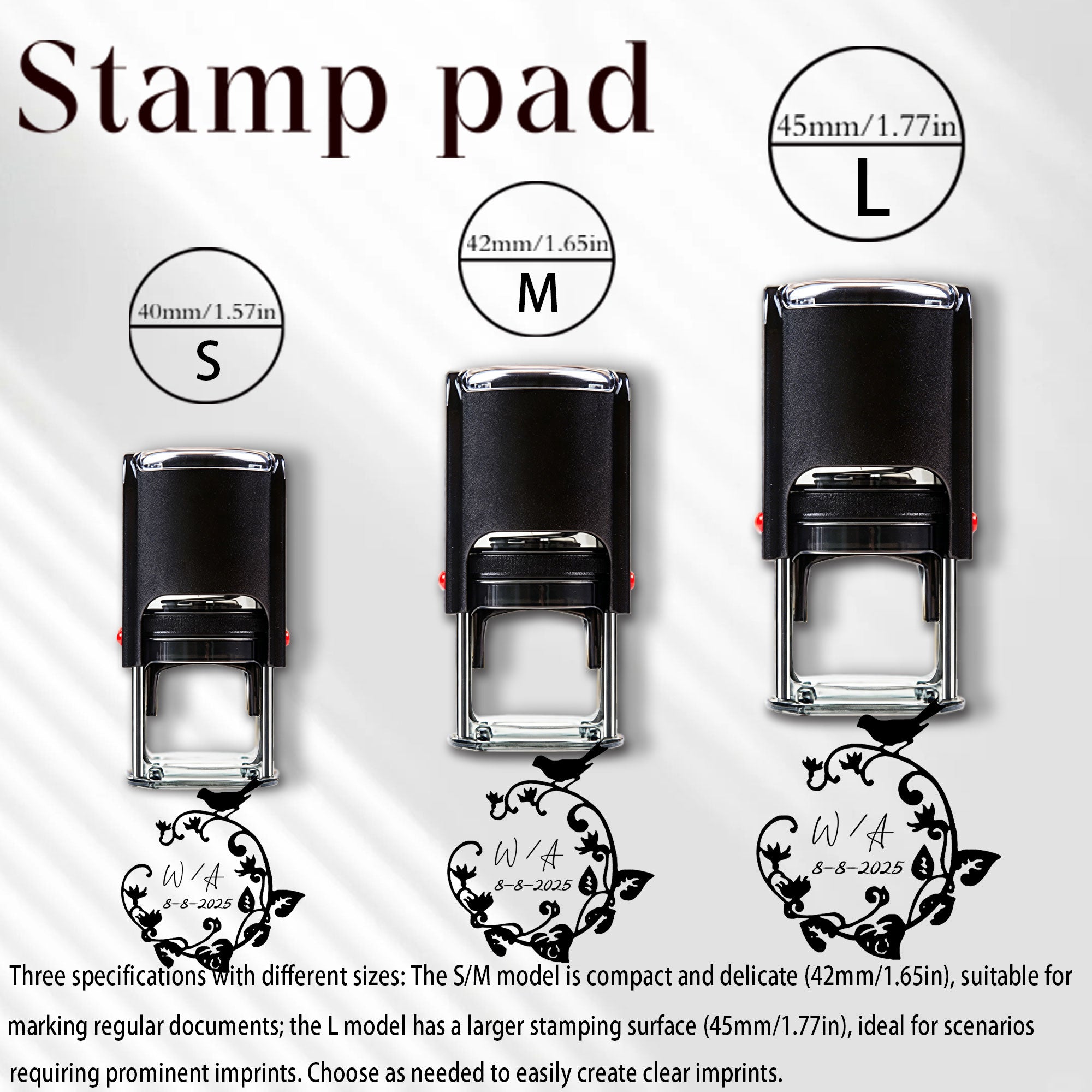 Anniversary Self‑inking Stamp
