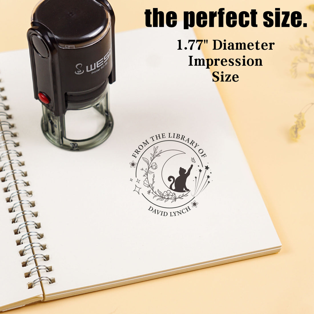 Bohemian Self‑inking Stamp