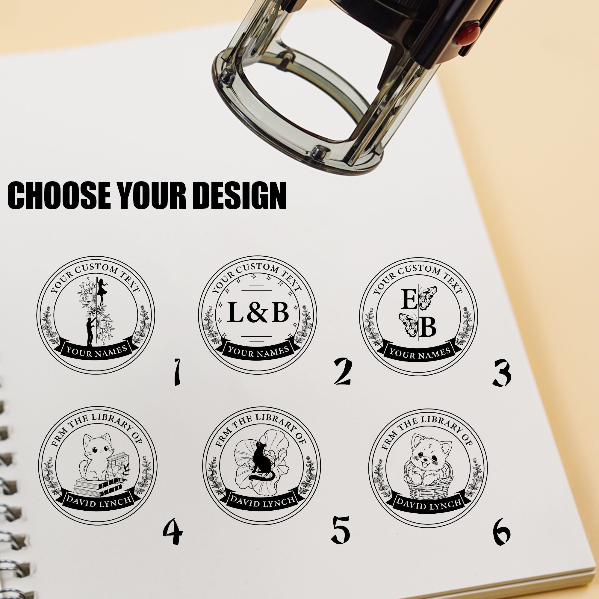 Modern Self‑inking Stamp