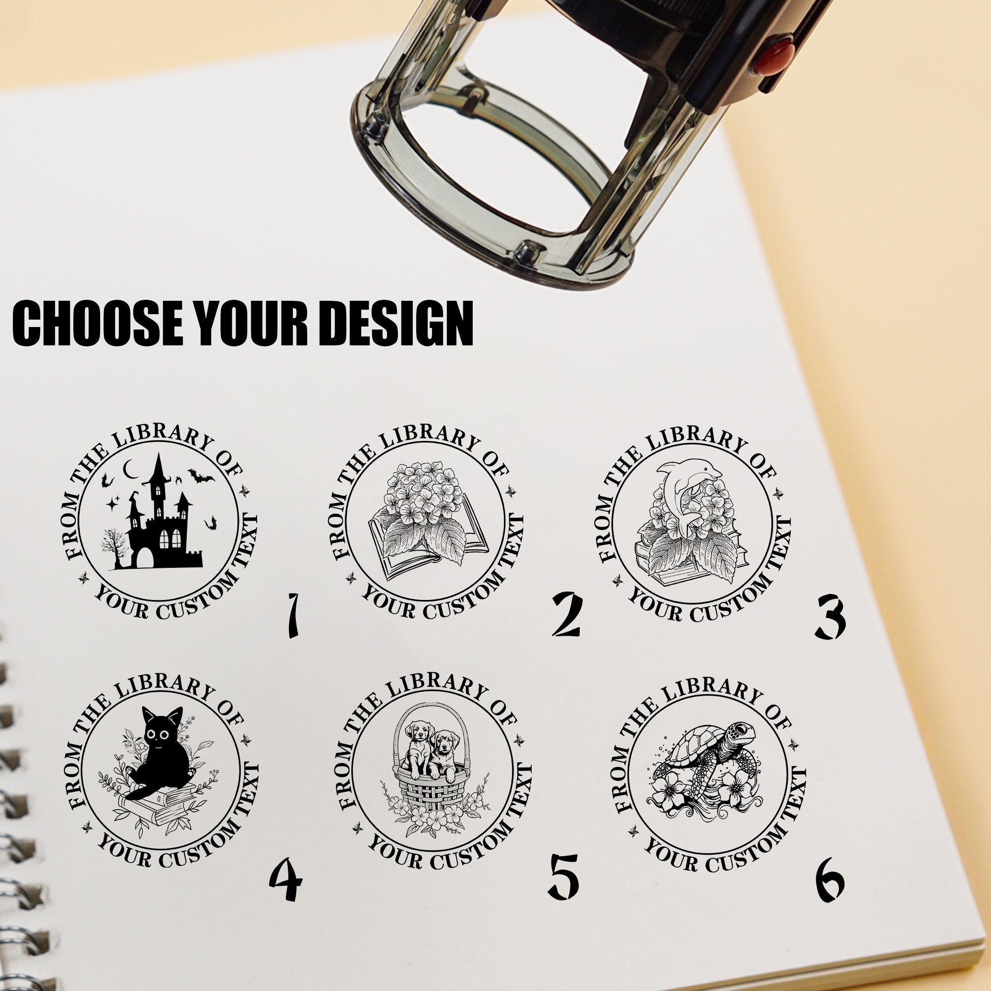 Elegant Self‑inking Stamp