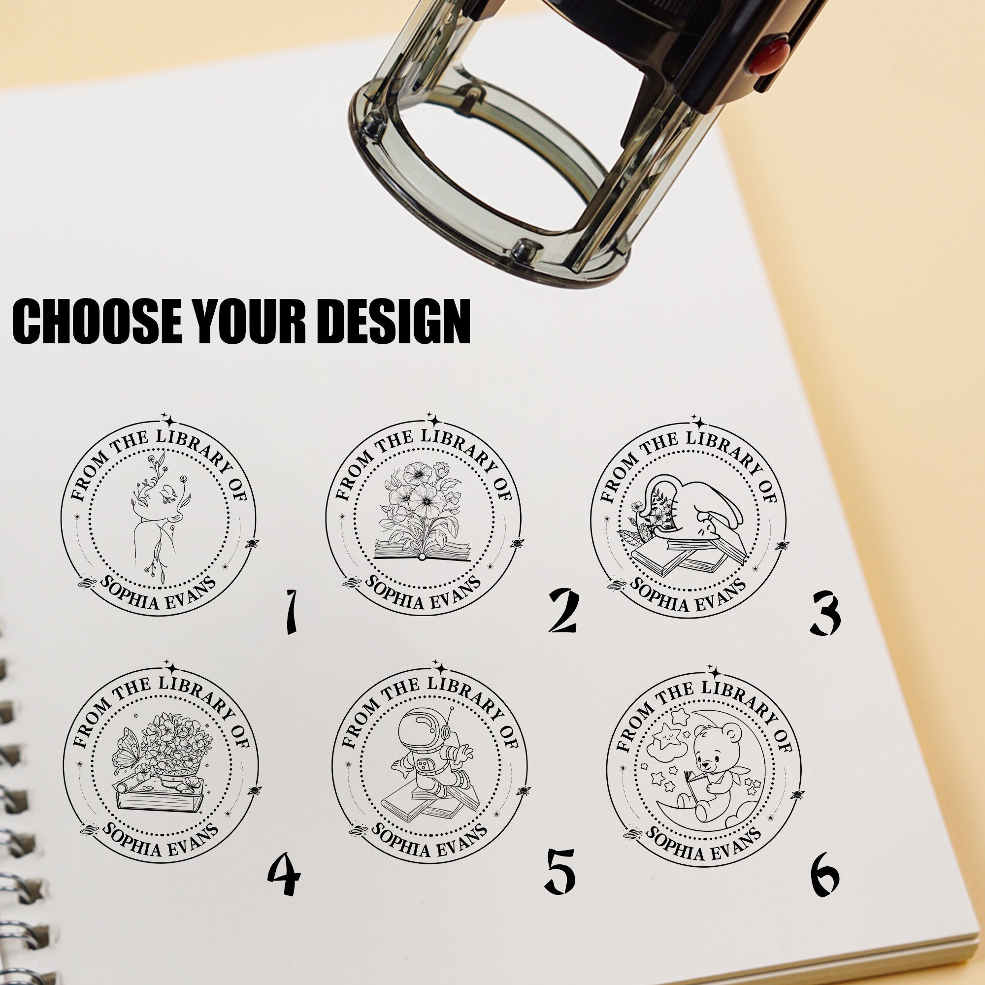 Practical Self‑inking Stamp