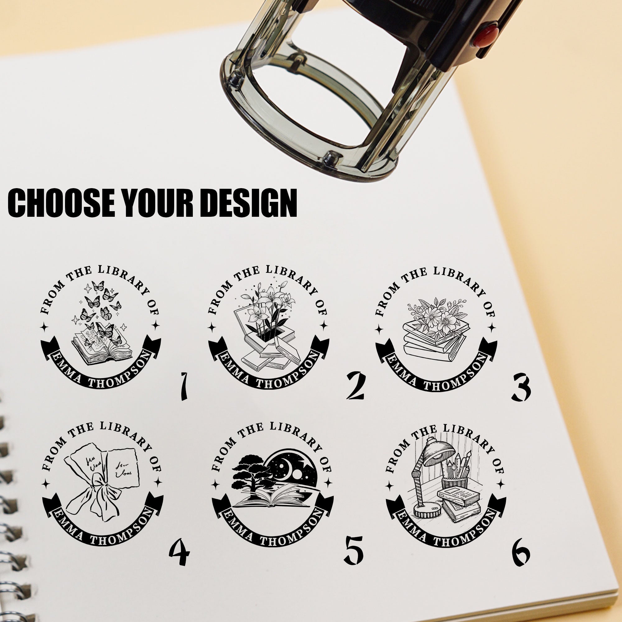 Long‑Lasting Self‑inking Stamp