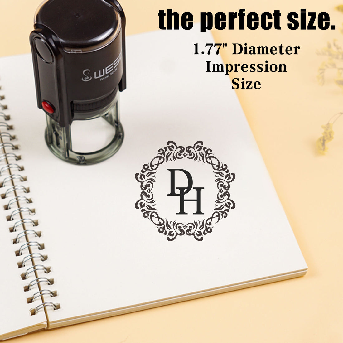 Retro Craft Self‑inking Stamp