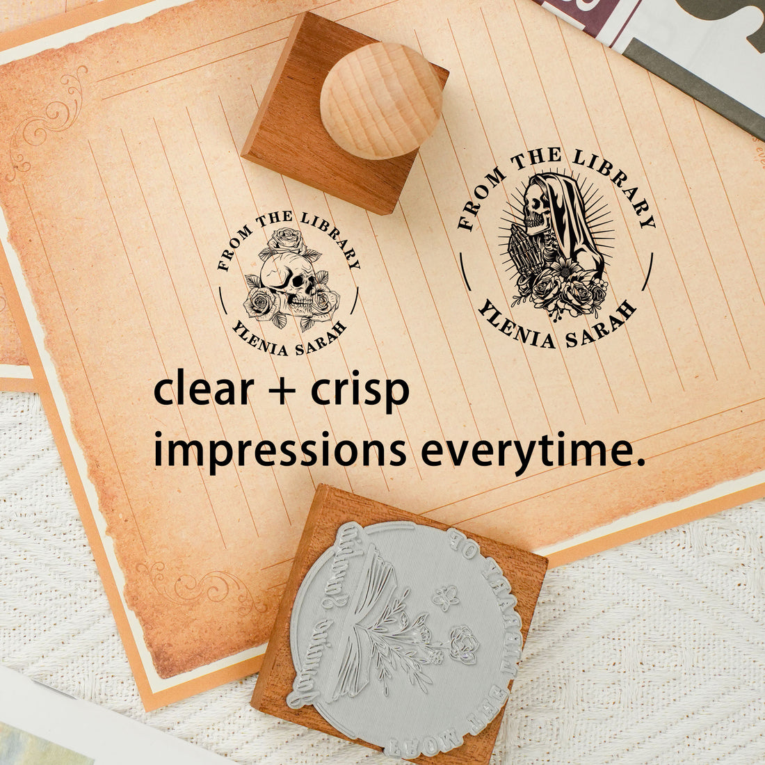 Custom Classic Stamp for Books