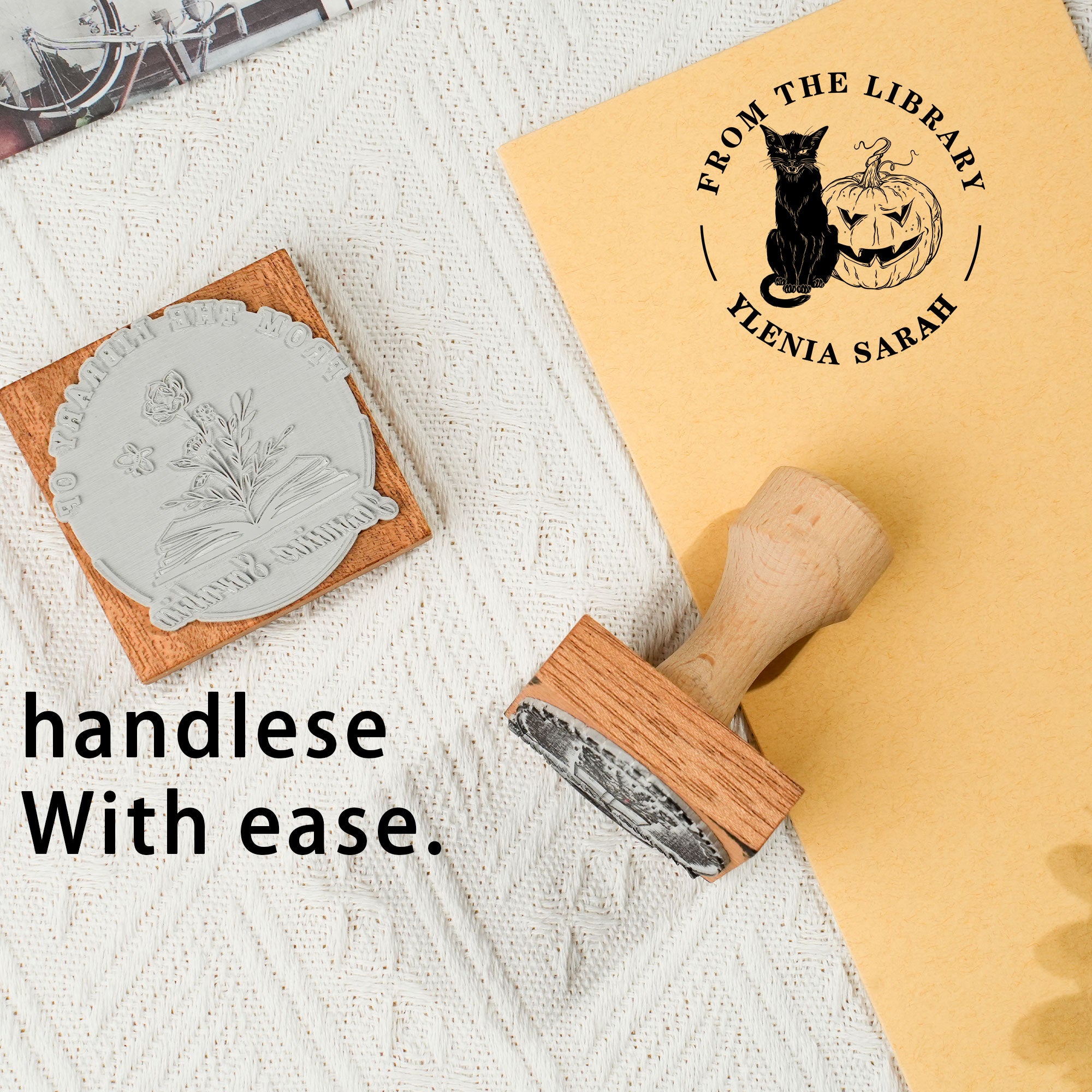 Custom Classic Stamp for Books