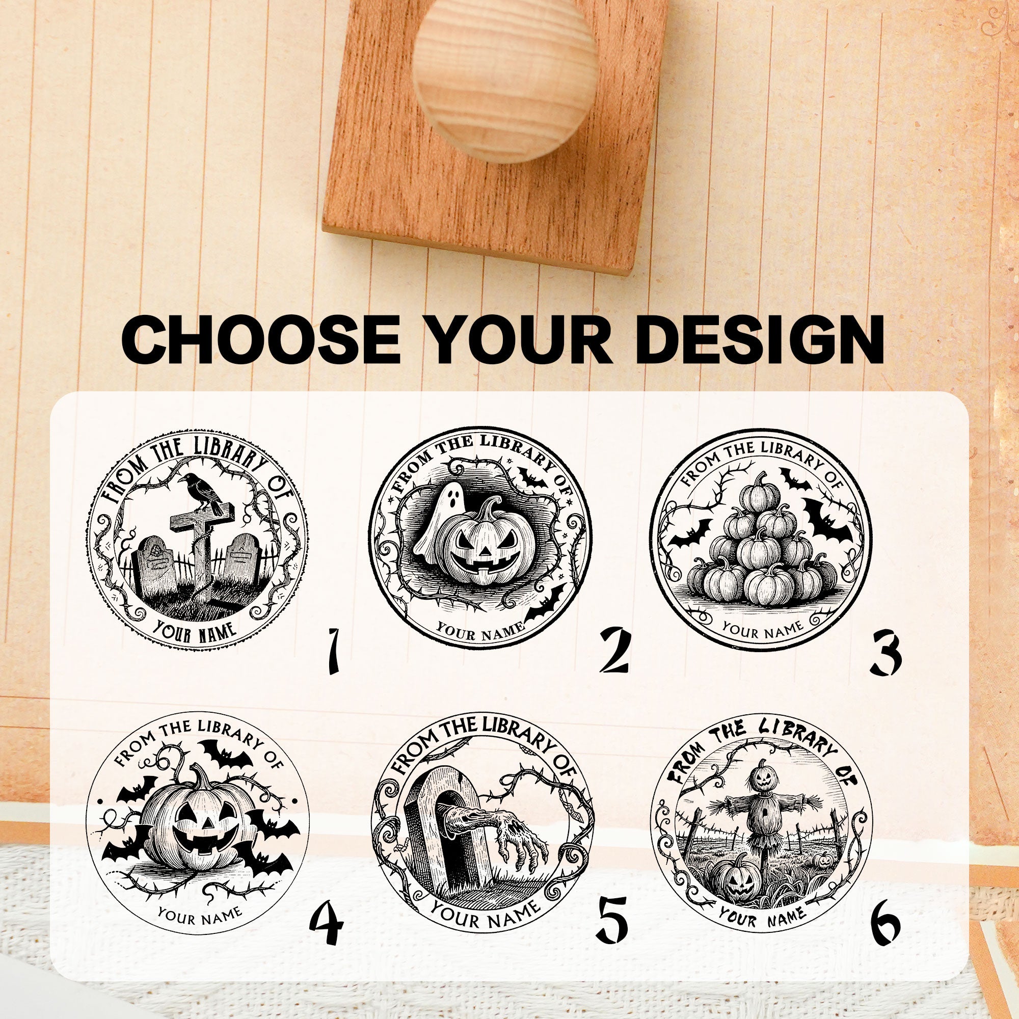 Custom Unique Stamp for Souvenir