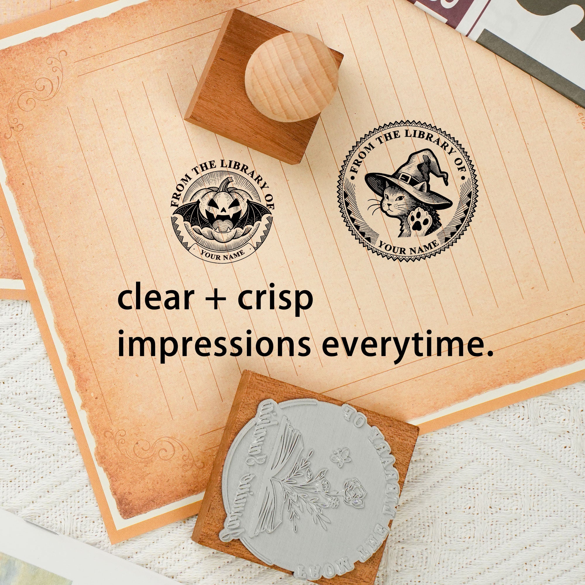 Custom Decorative Wood Stamp