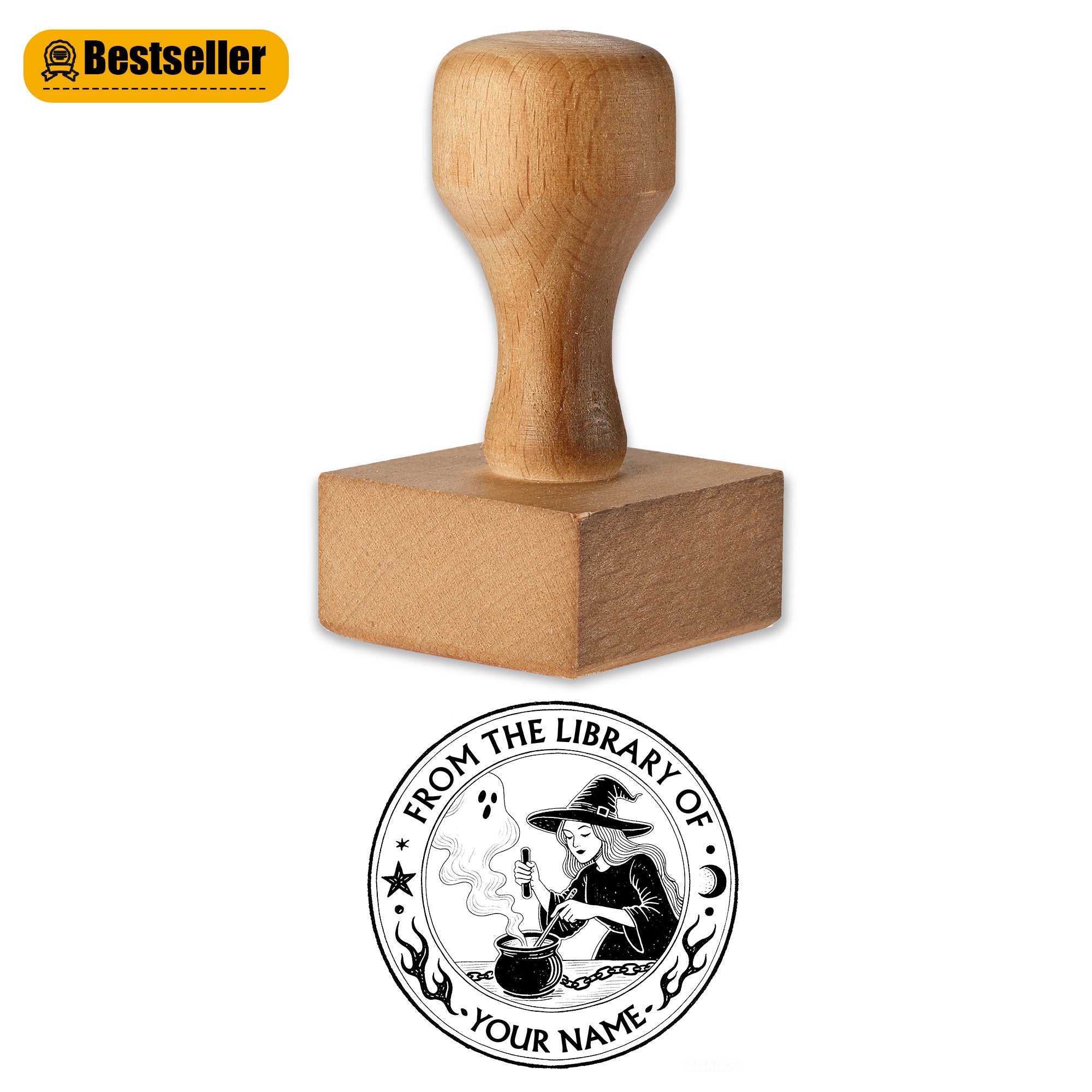 Custom Handcrafted Rubber Stamp