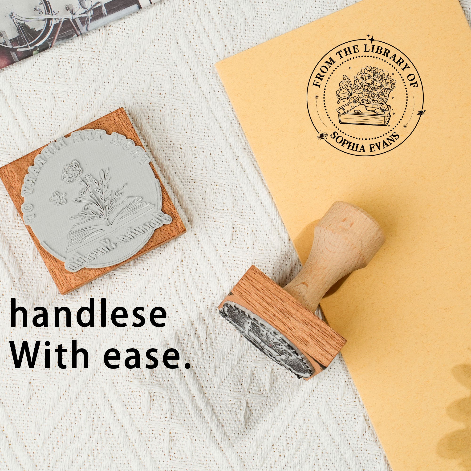 Custom Private Library Stamp