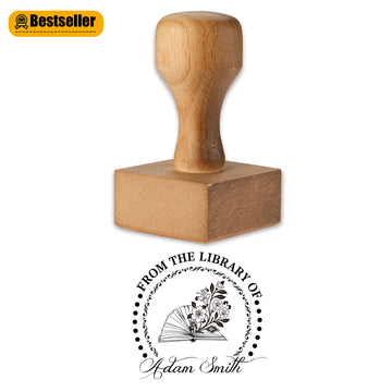 Custom Signature Wood Stamp