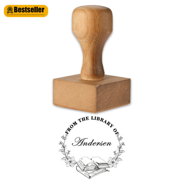 Custom Retro Wooden Stamp
