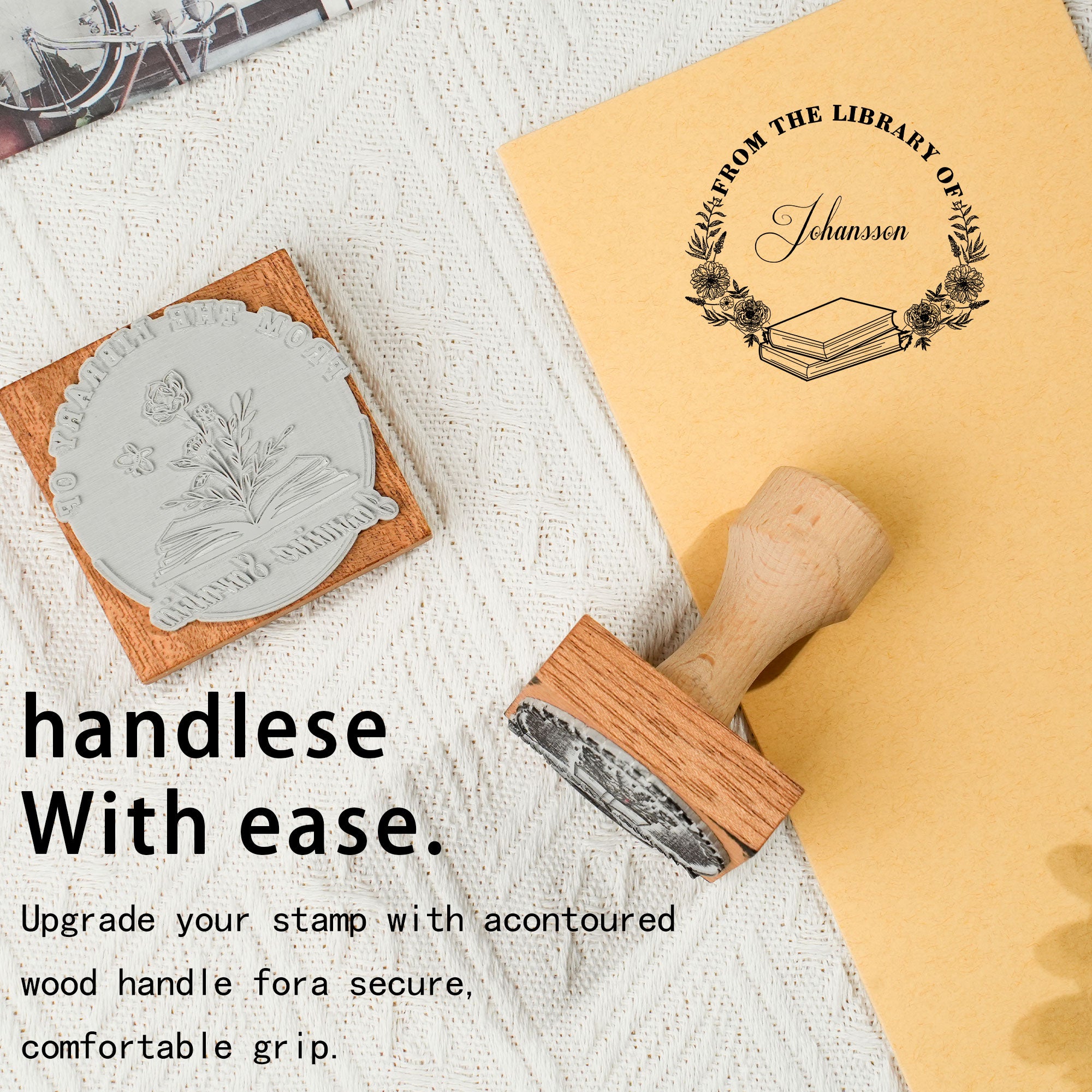 Handmade Decor Wood Stamp