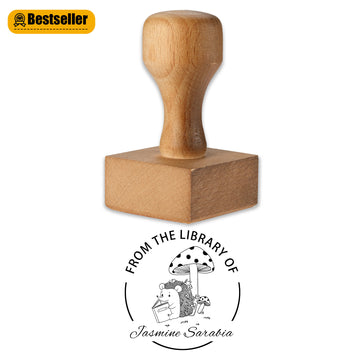 Artistic Rubber Wood Stamp
