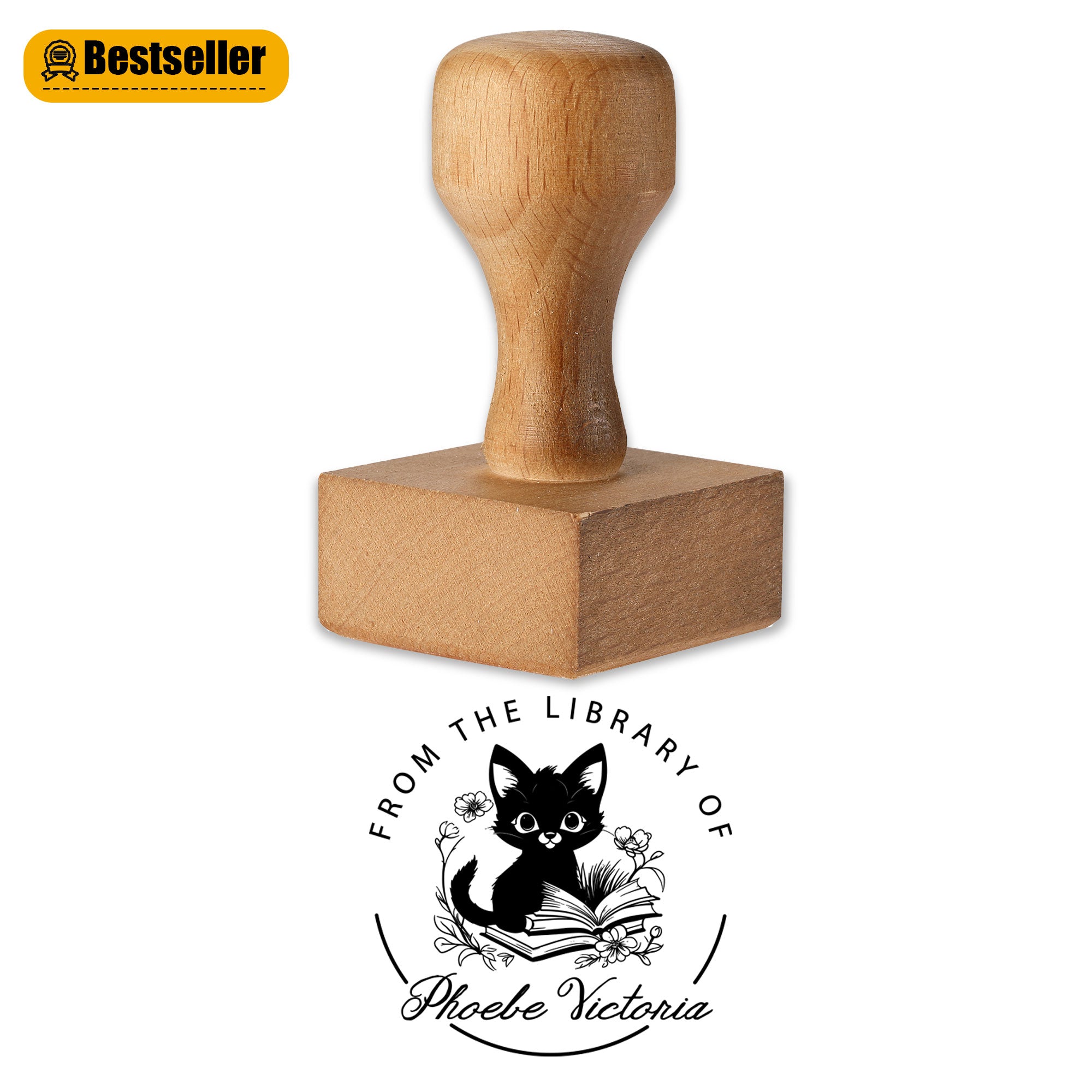 Premium Retro Rubber Stamp