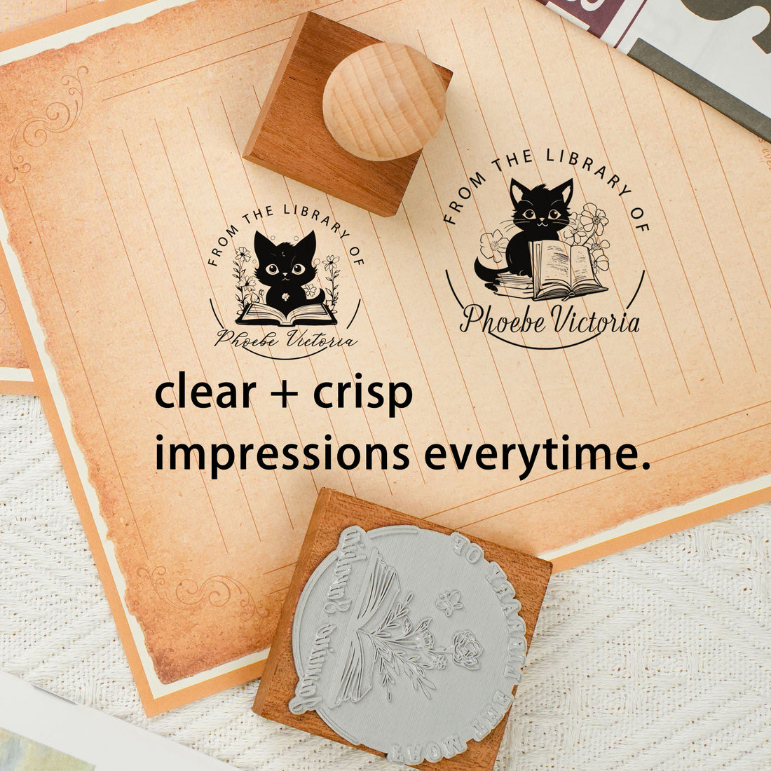 Premium Retro Rubber Stamp